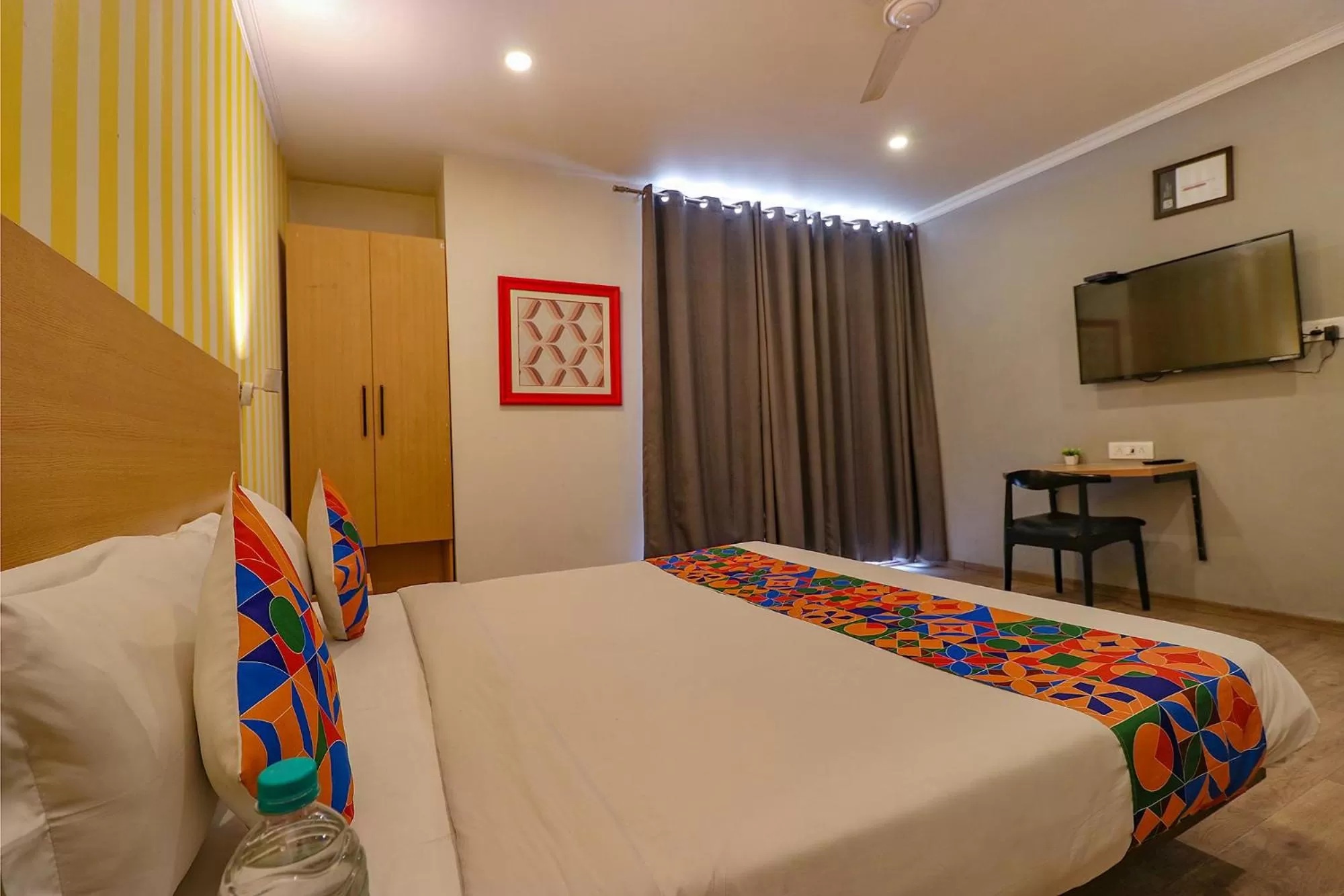 Bed in FabHotel Chattarpur Enclave - Opposite Tivoli Garden
