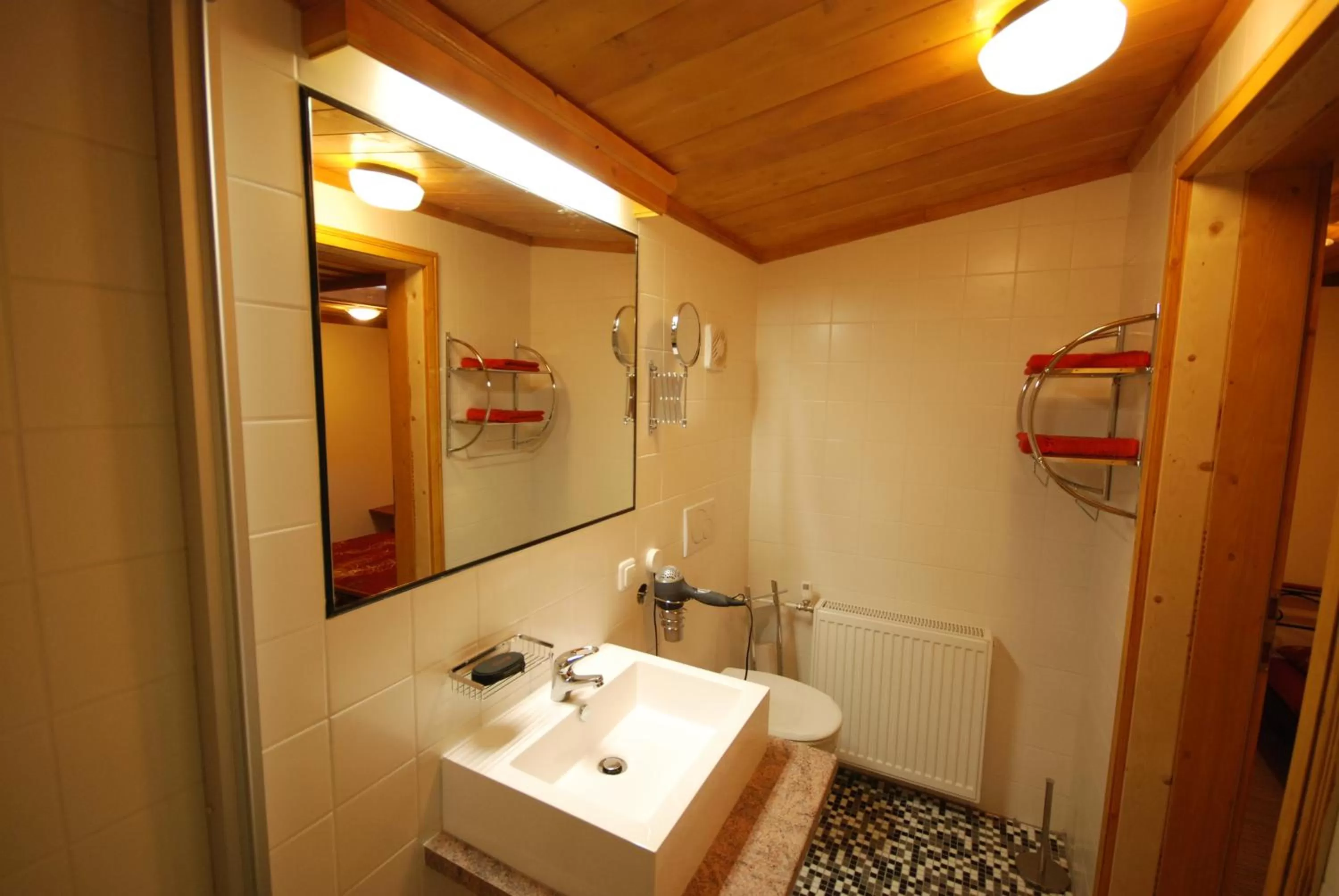 Bathroom in Moving Rooms
