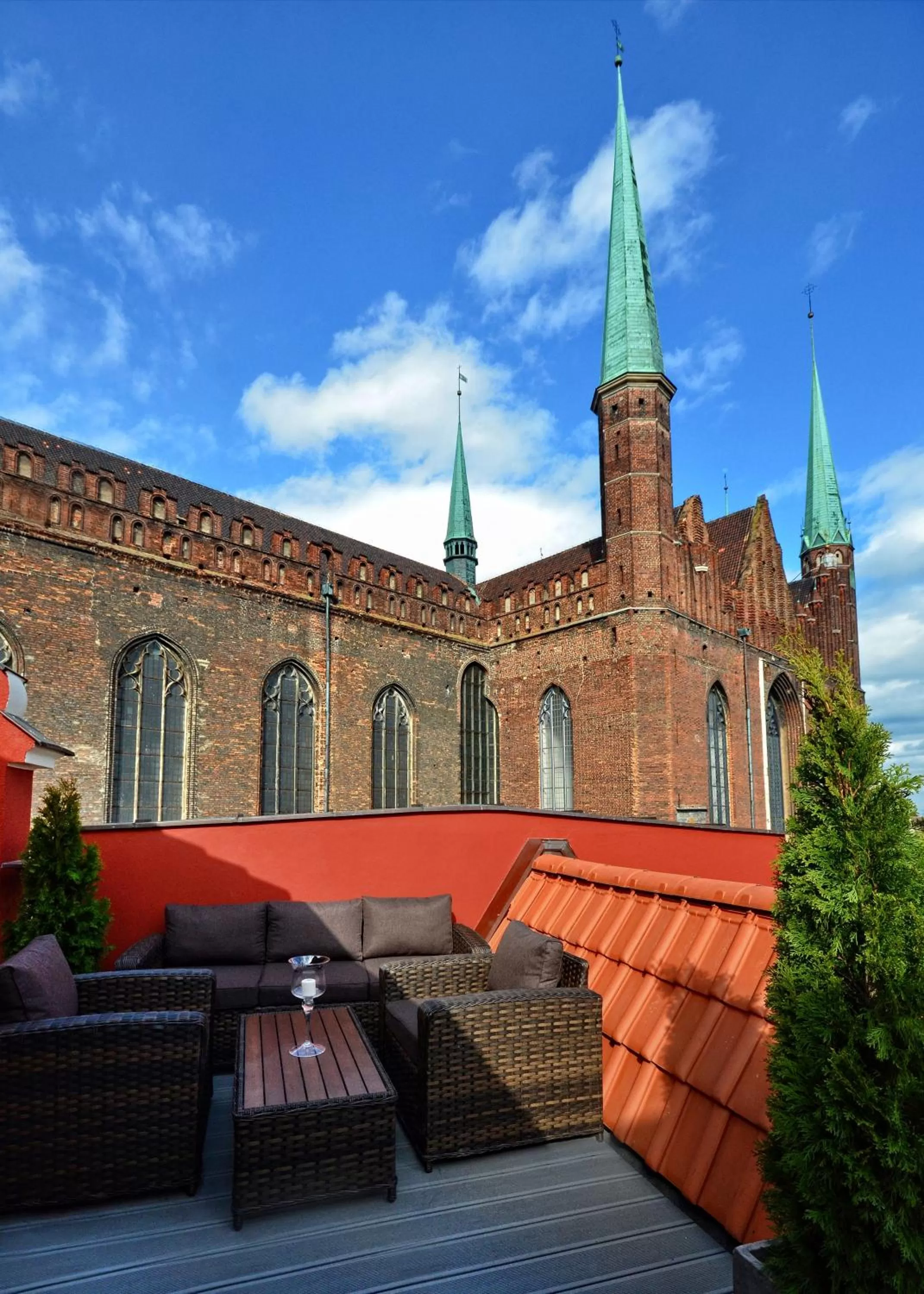 Balcony/Terrace in Stay inn Hotel Gdańsk