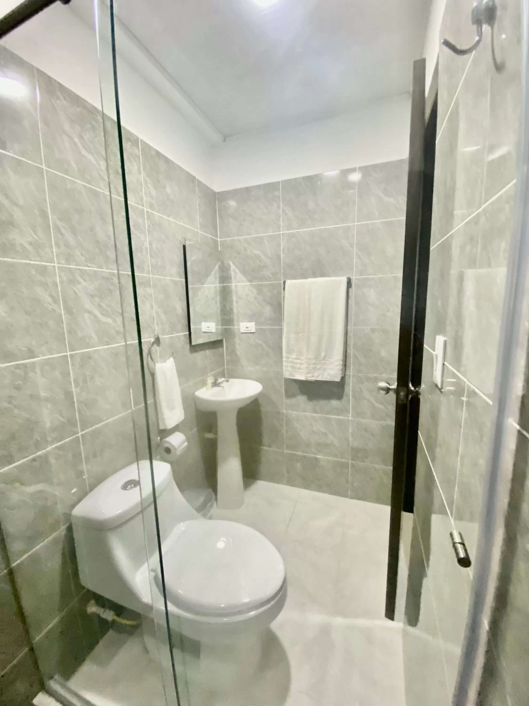 Shower in Hotel El Marqués De Manga