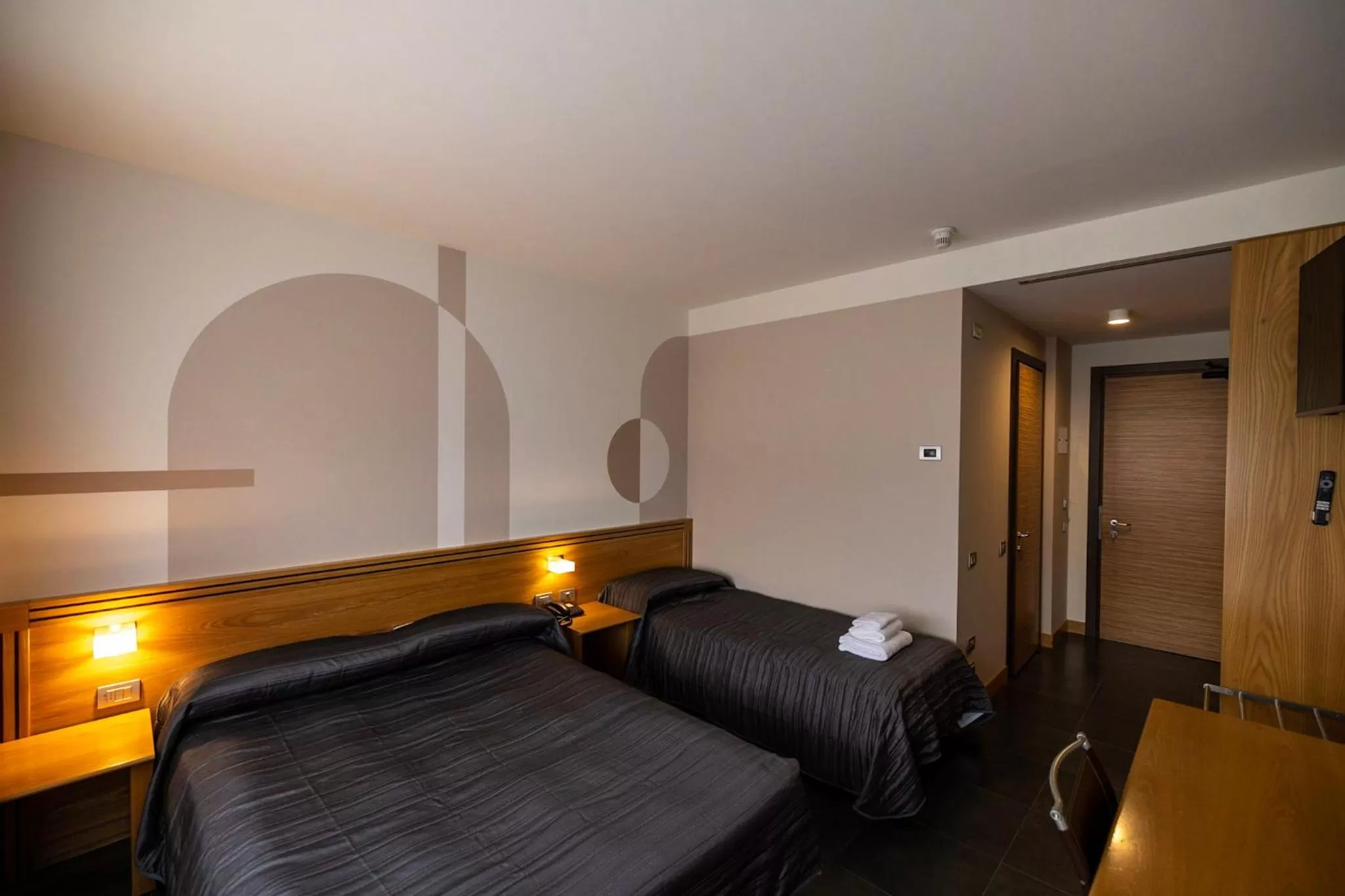 Bed in Hotel Europa Belluno