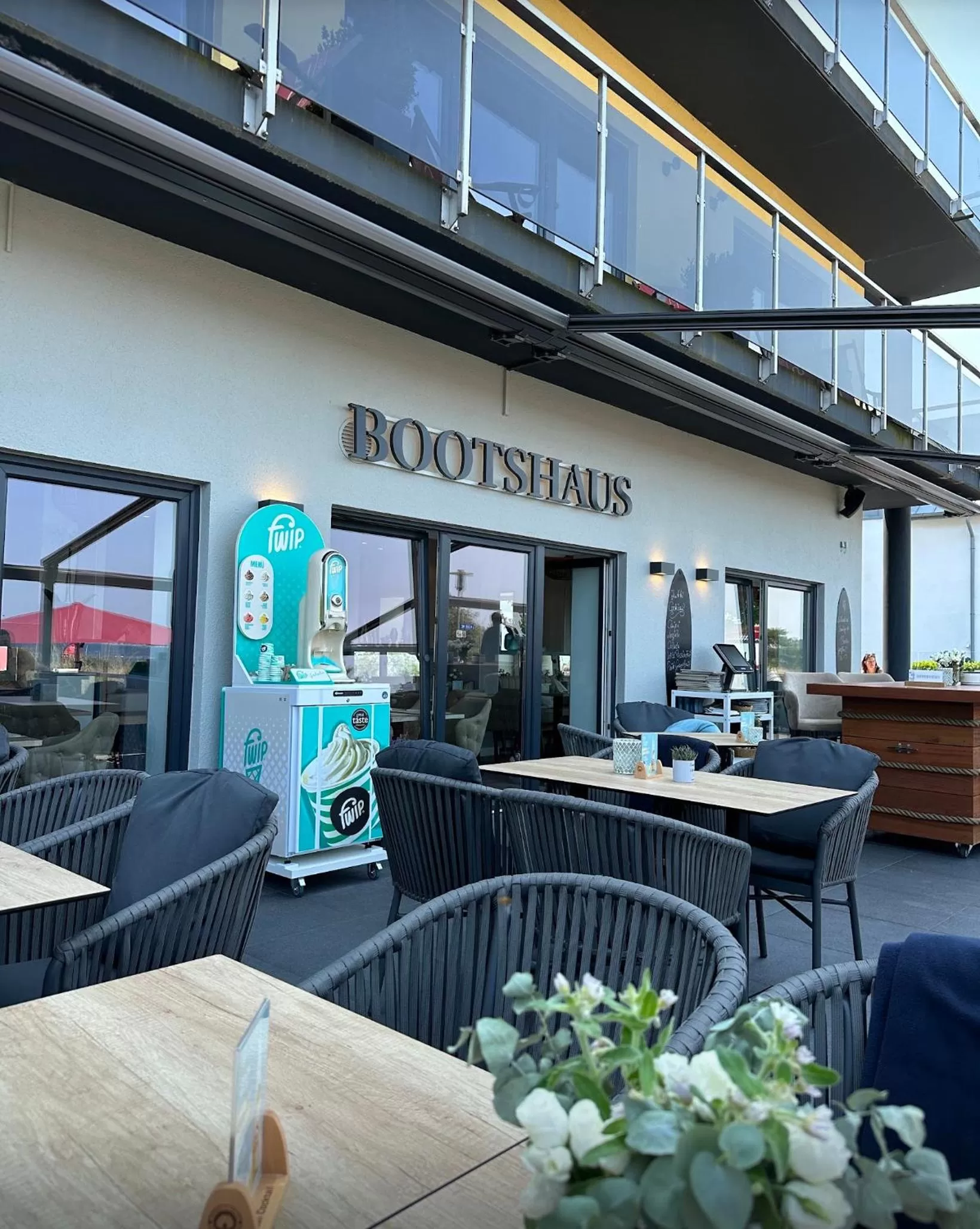 Restaurant/places to eat in Seaside-Strandhotel