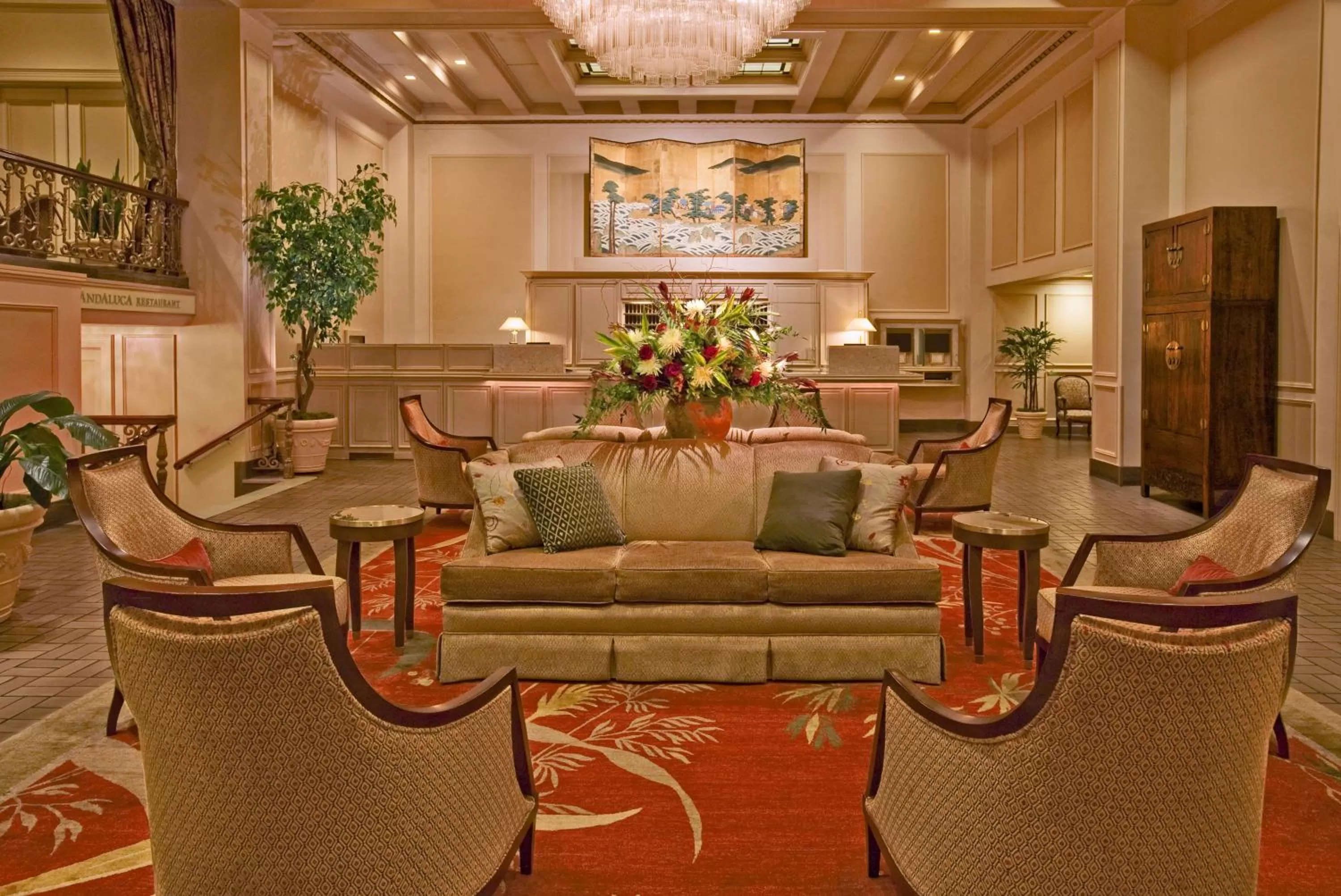 Lobby or reception in Mayflower Park Hotel