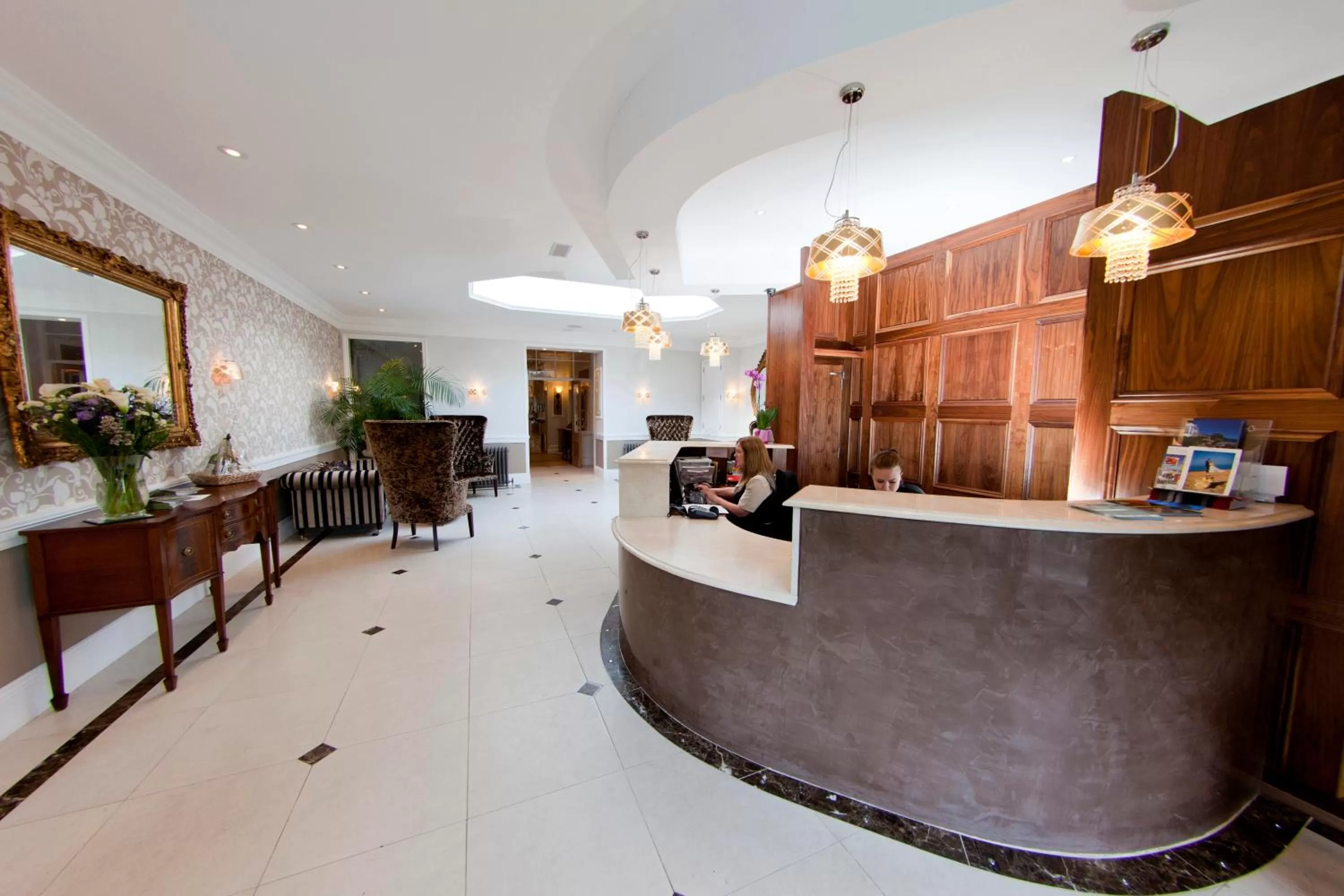 Lobby or reception in Carbis Bay and Spa Hotel