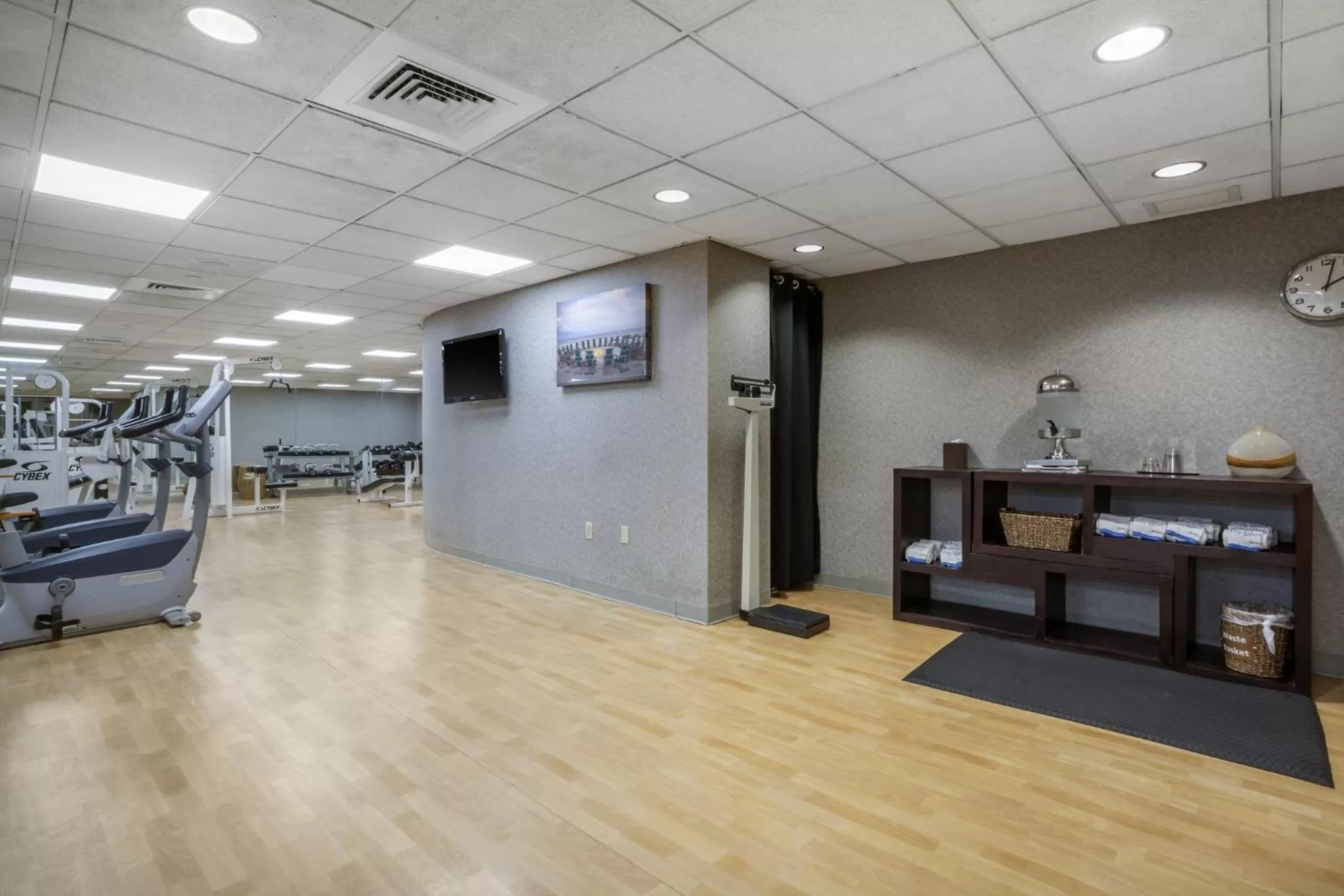 Fitness centre/facilities in Omni New Haven Hotel at Yale