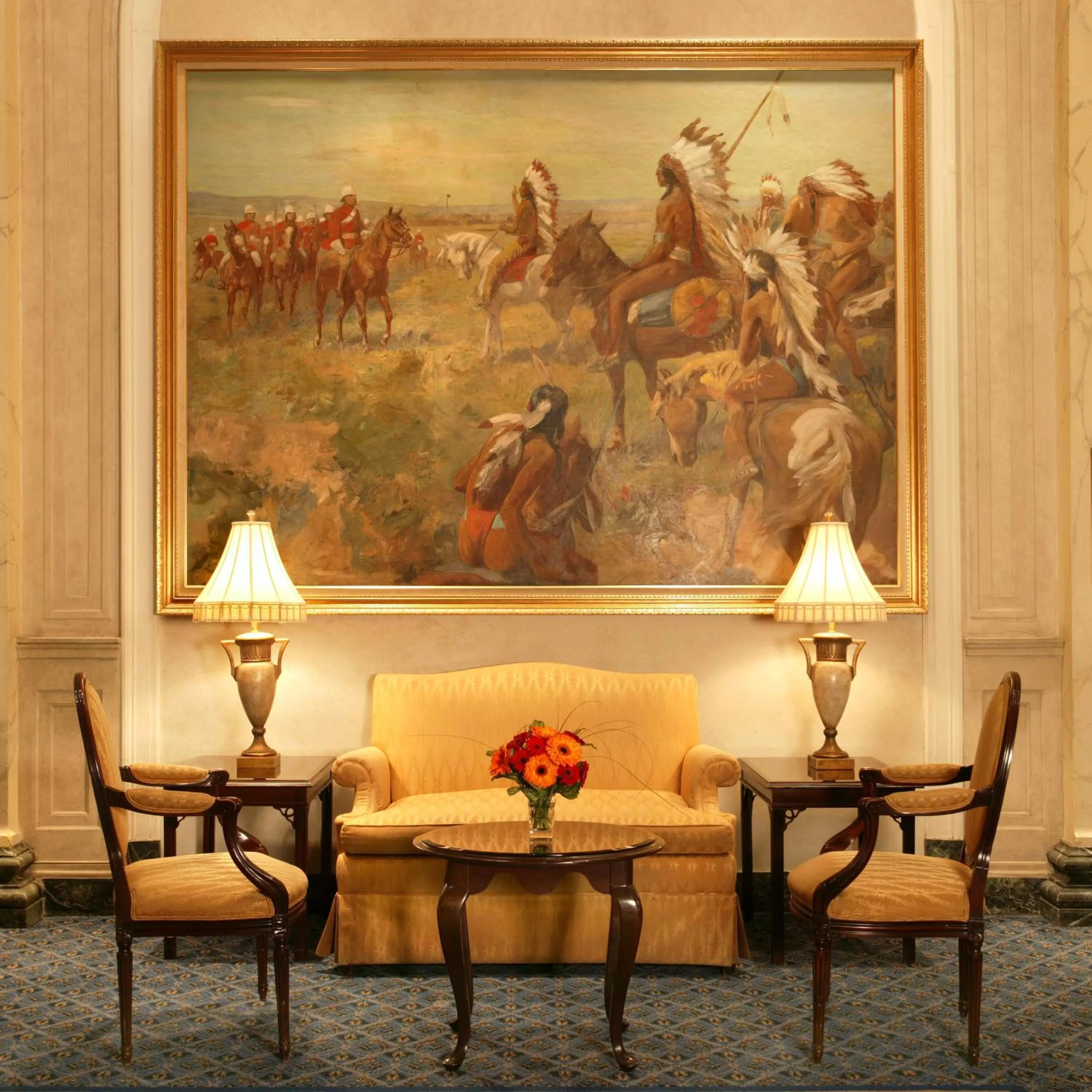 Lobby or reception in Fairmont Palliser