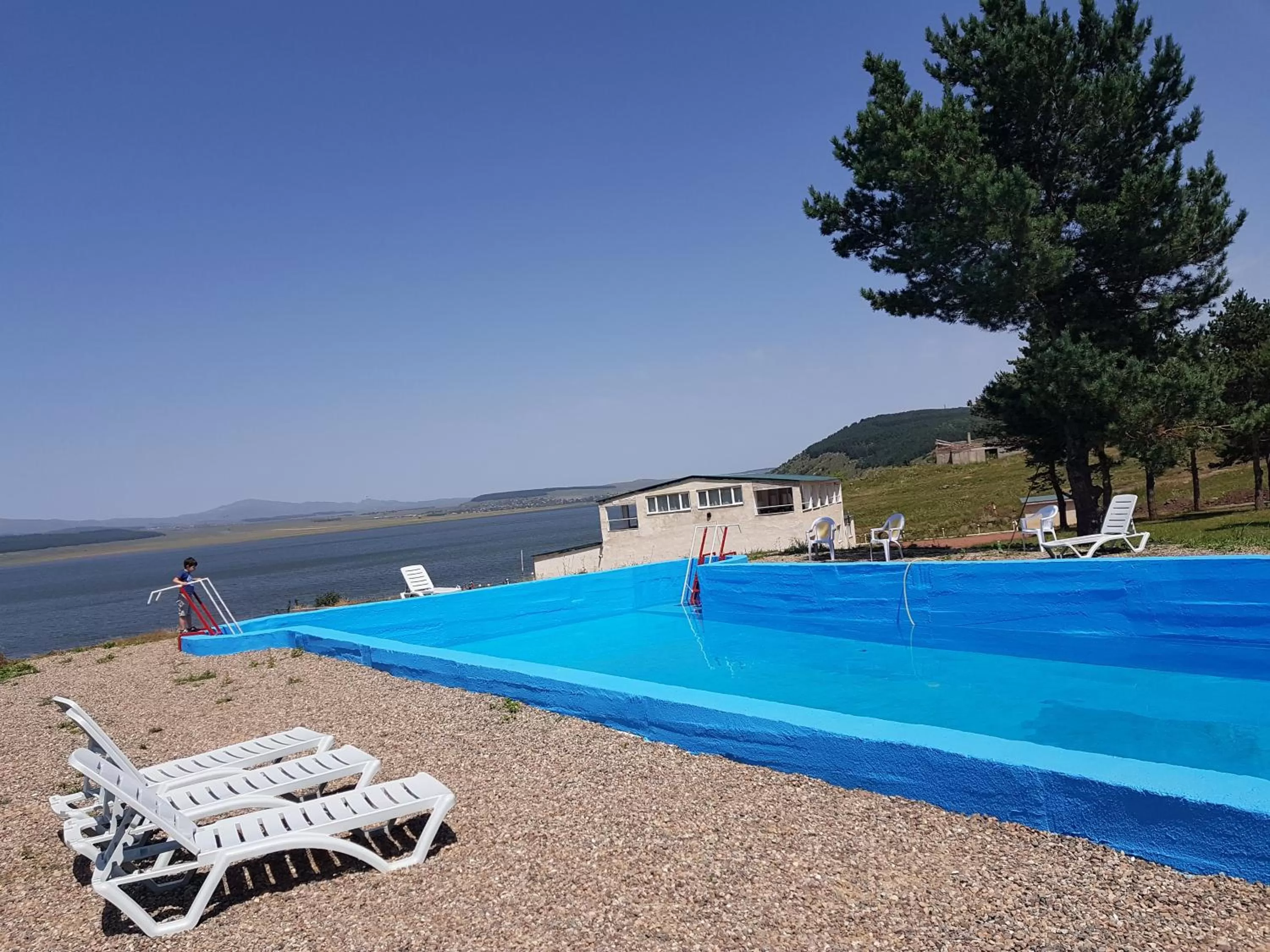 Day, Swimming Pool in Tsalka