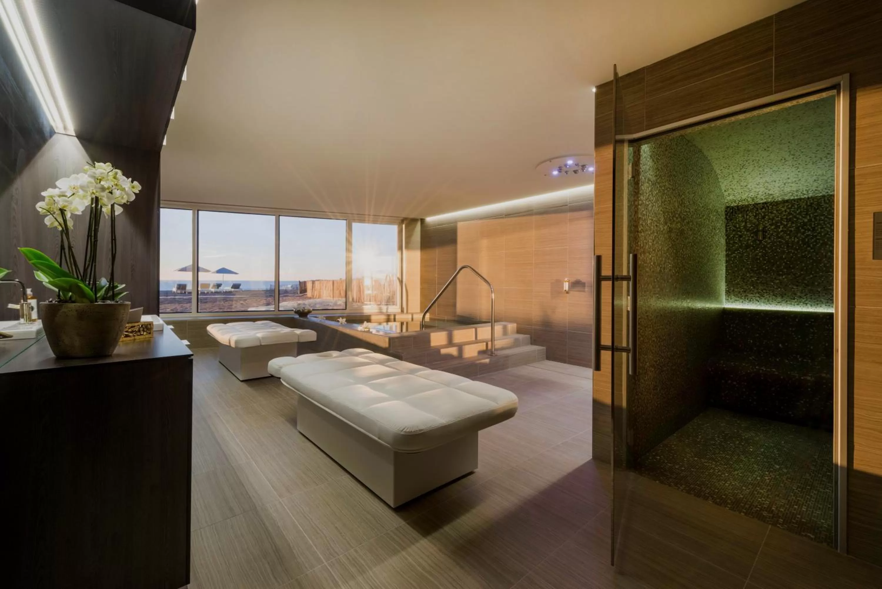 Spa and wellness centre/facilities, Bed in La Grande Terrasse Hotel & Spa La Rochelle - MGallery Collection