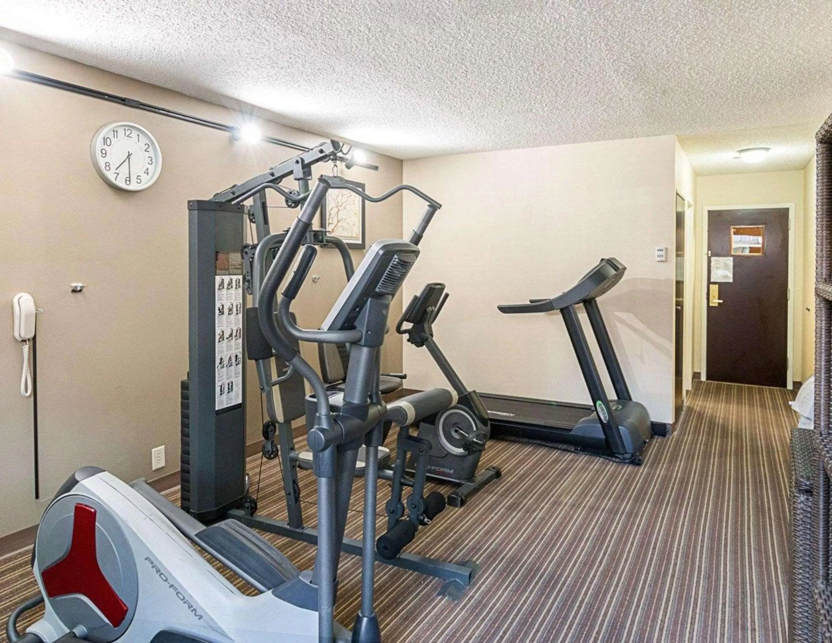 Fitness centre/facilities in Clarion Hotel San Angelo near Convention Center