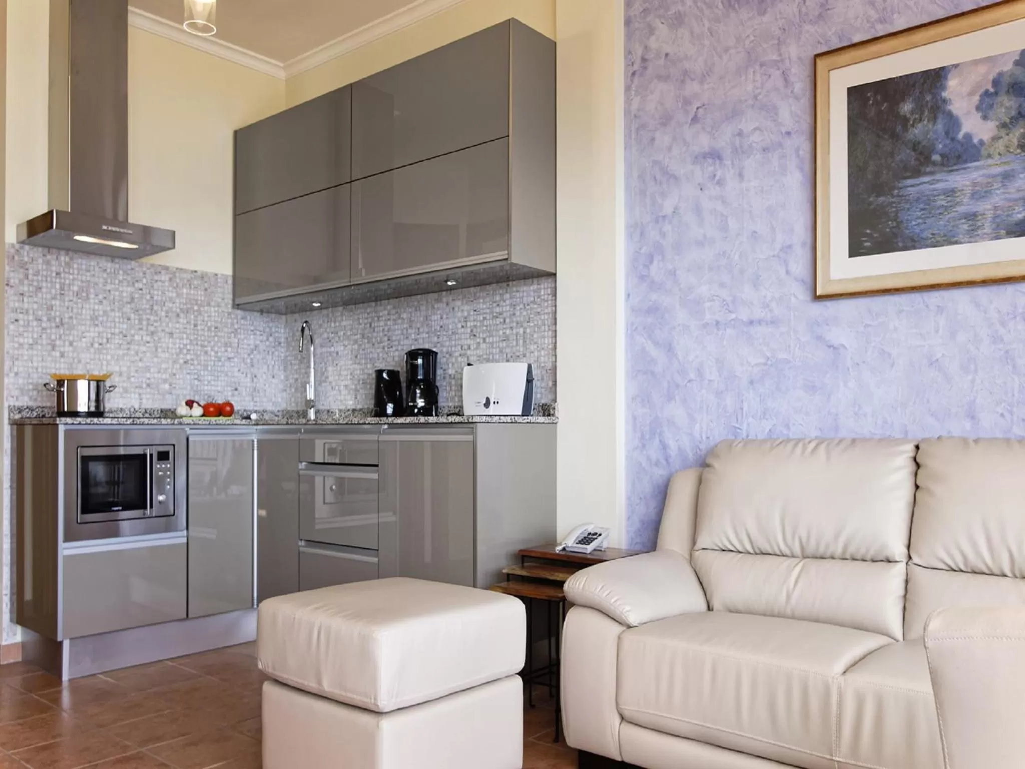 Kitchen or kitchenette in Idyll Suites - Adults Only