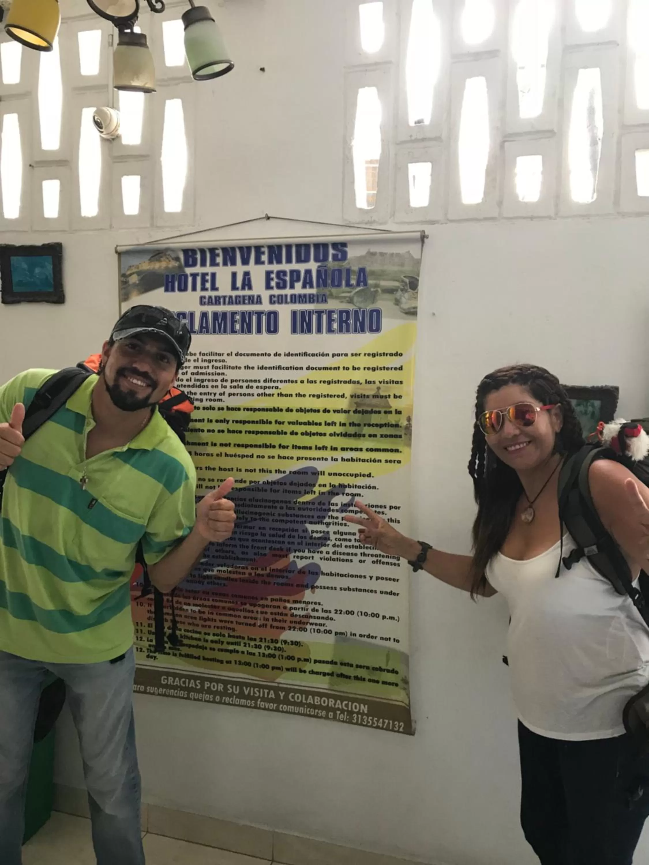 People in Hostal La Española de Getsemani