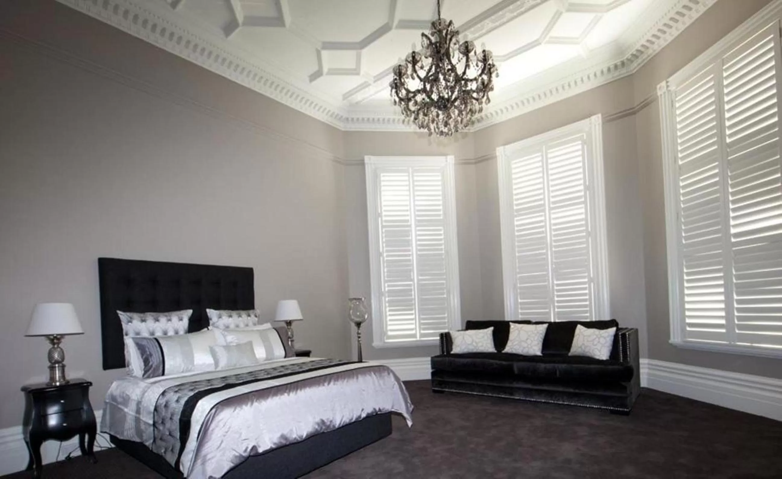 Bedroom, Bed in Ballarat Premier Apartments