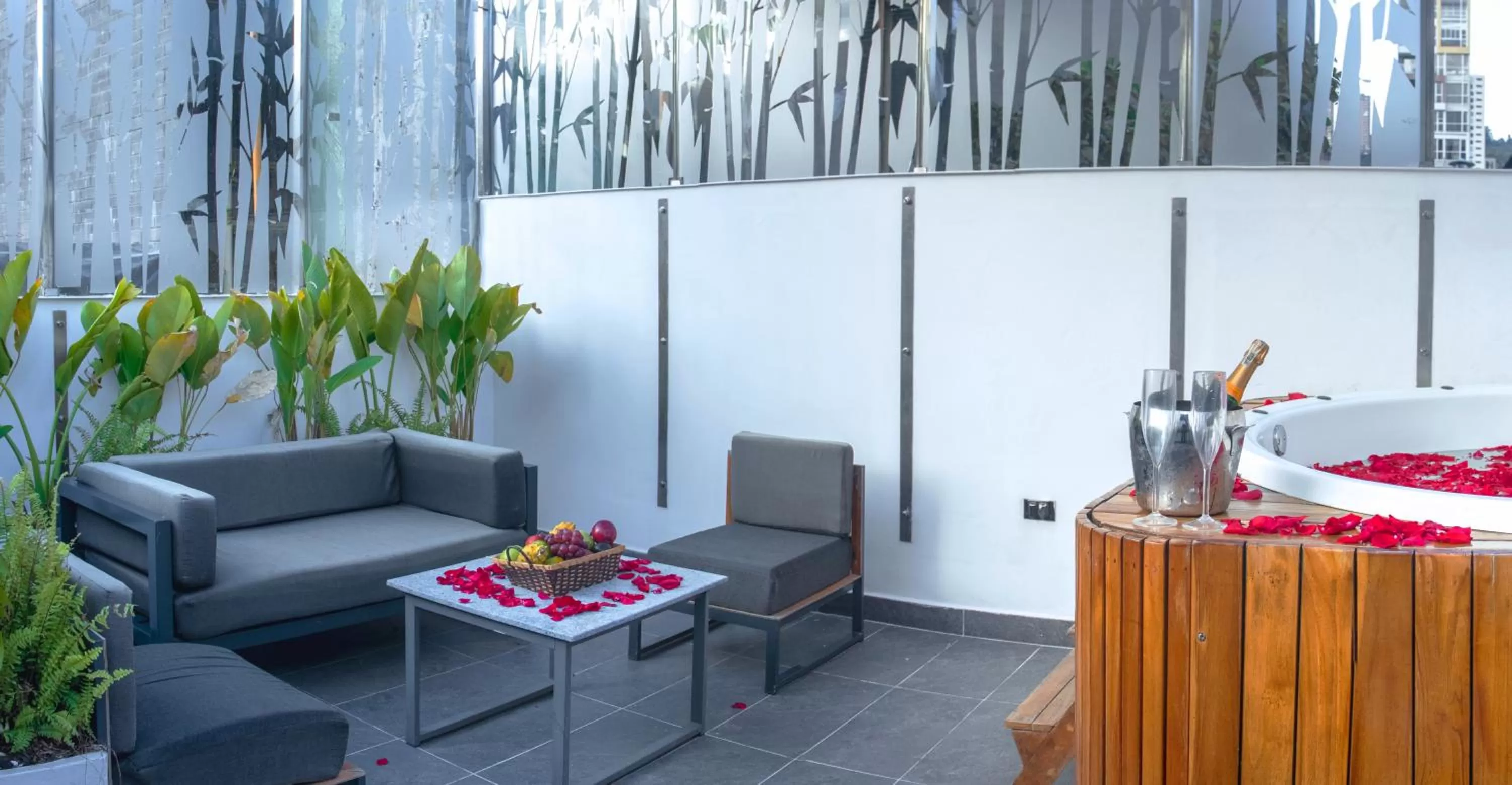 Balcony/Terrace in Viktory Boutique Hotel