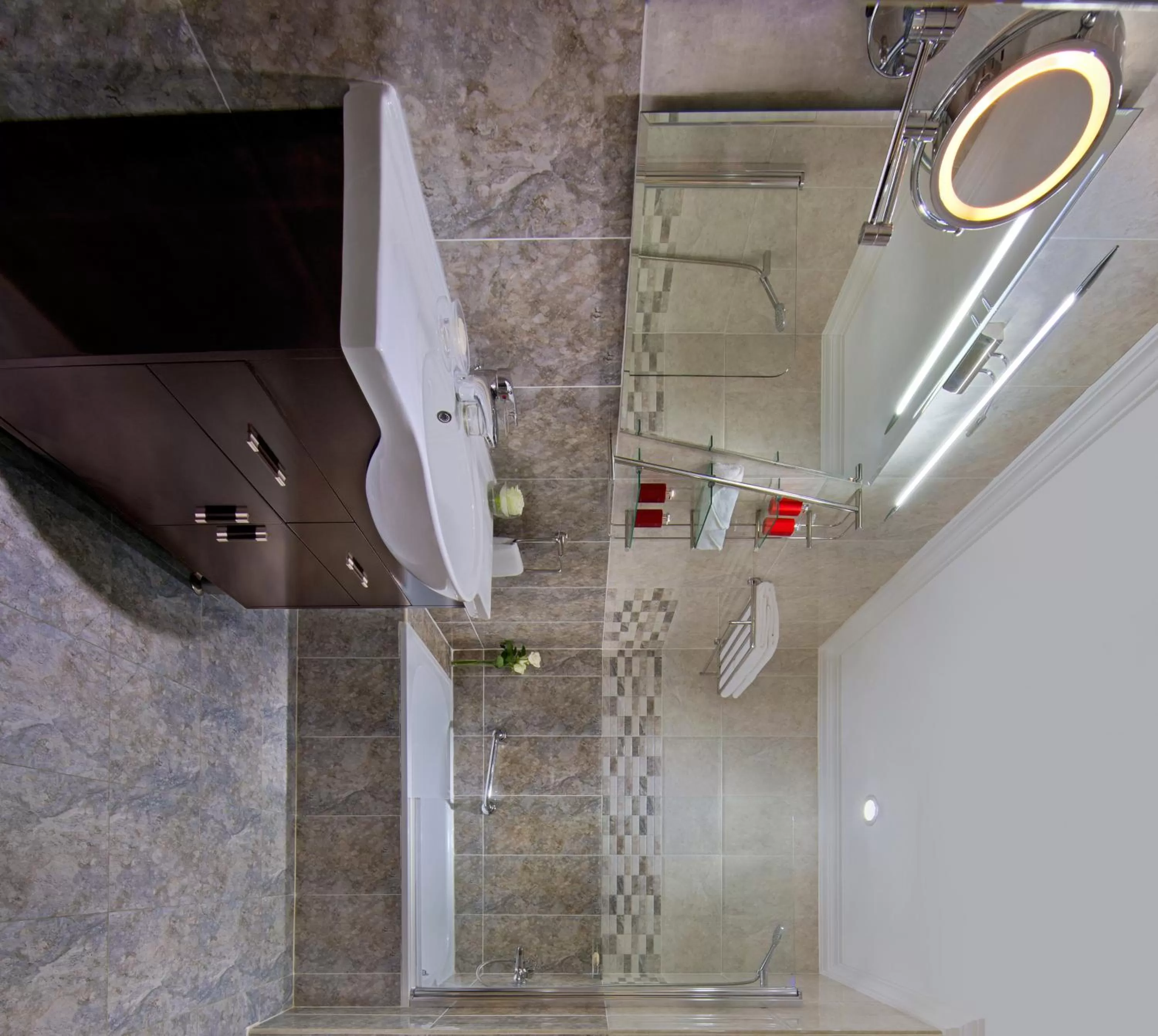 Bathroom in Ezdan Hotel West Bay