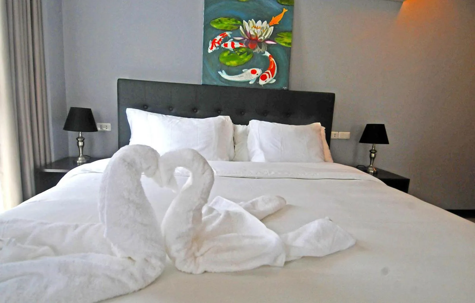 Bedroom in The Pacifico Boutique Hotel