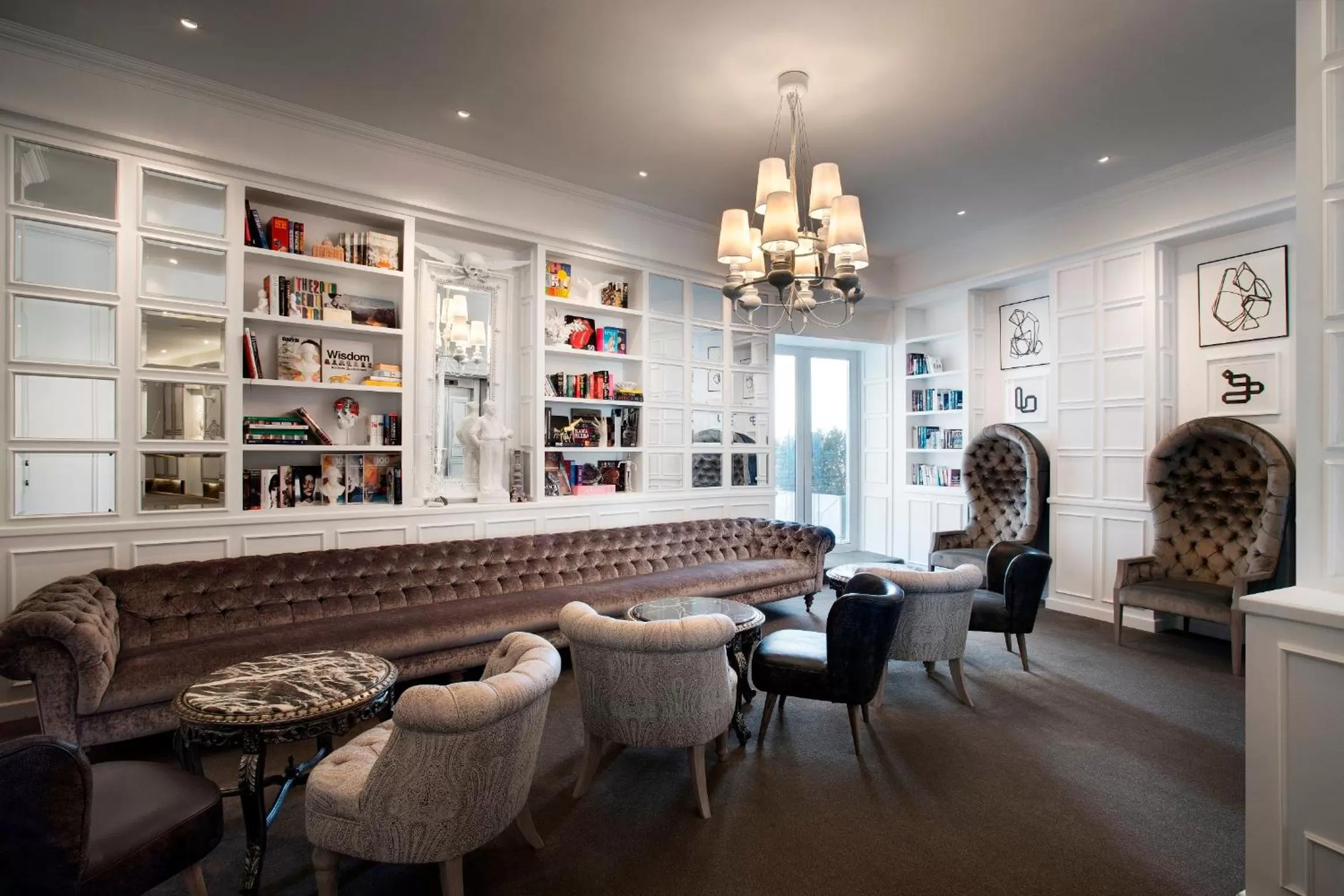 Lounge or bar in The Marly Boutique Hotel