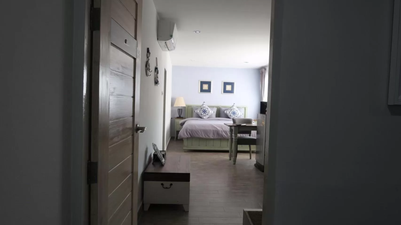 Bed in BC Summer Beach