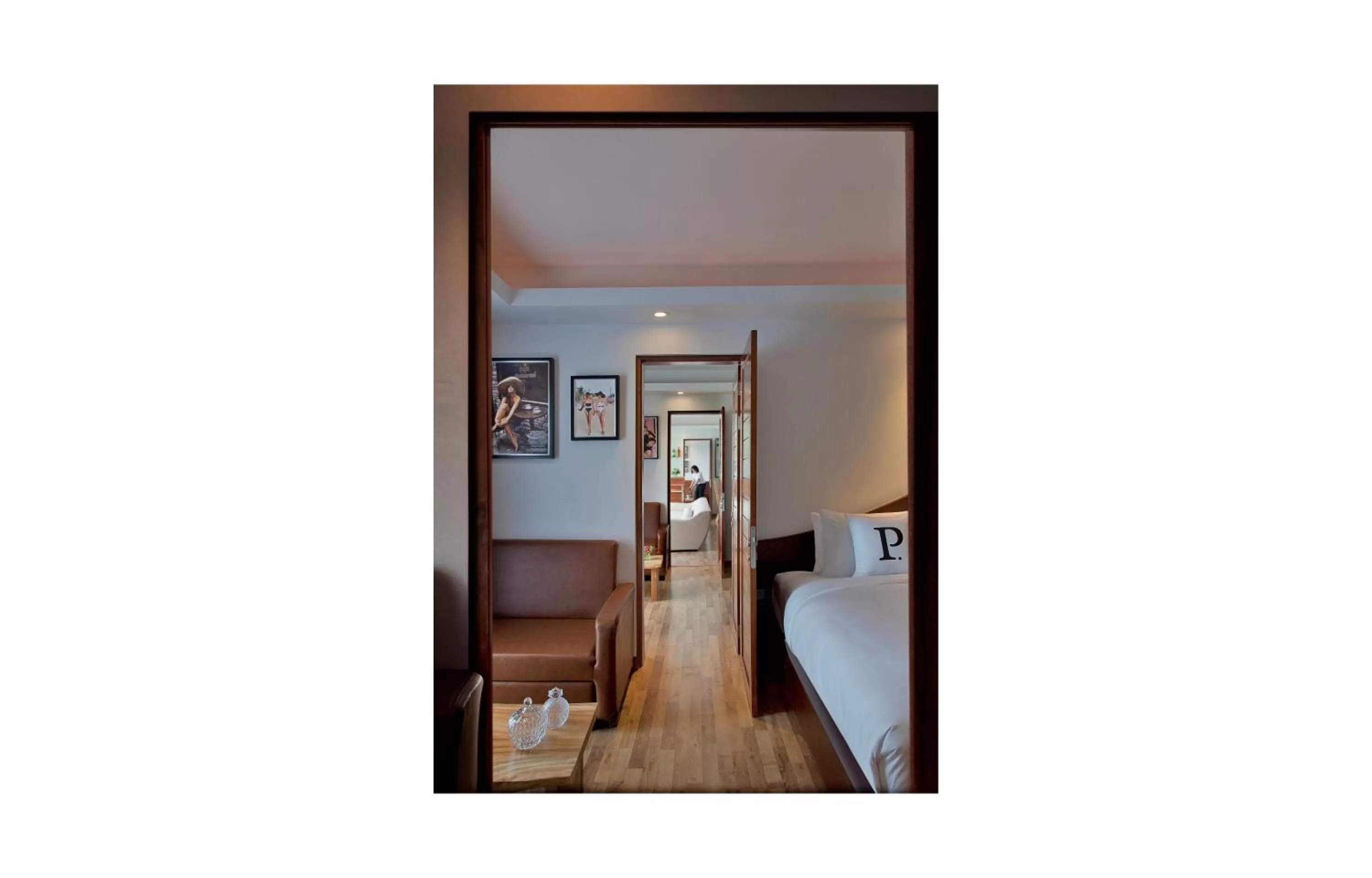 Bed in The Privilege Hotel Ezra Beach Club