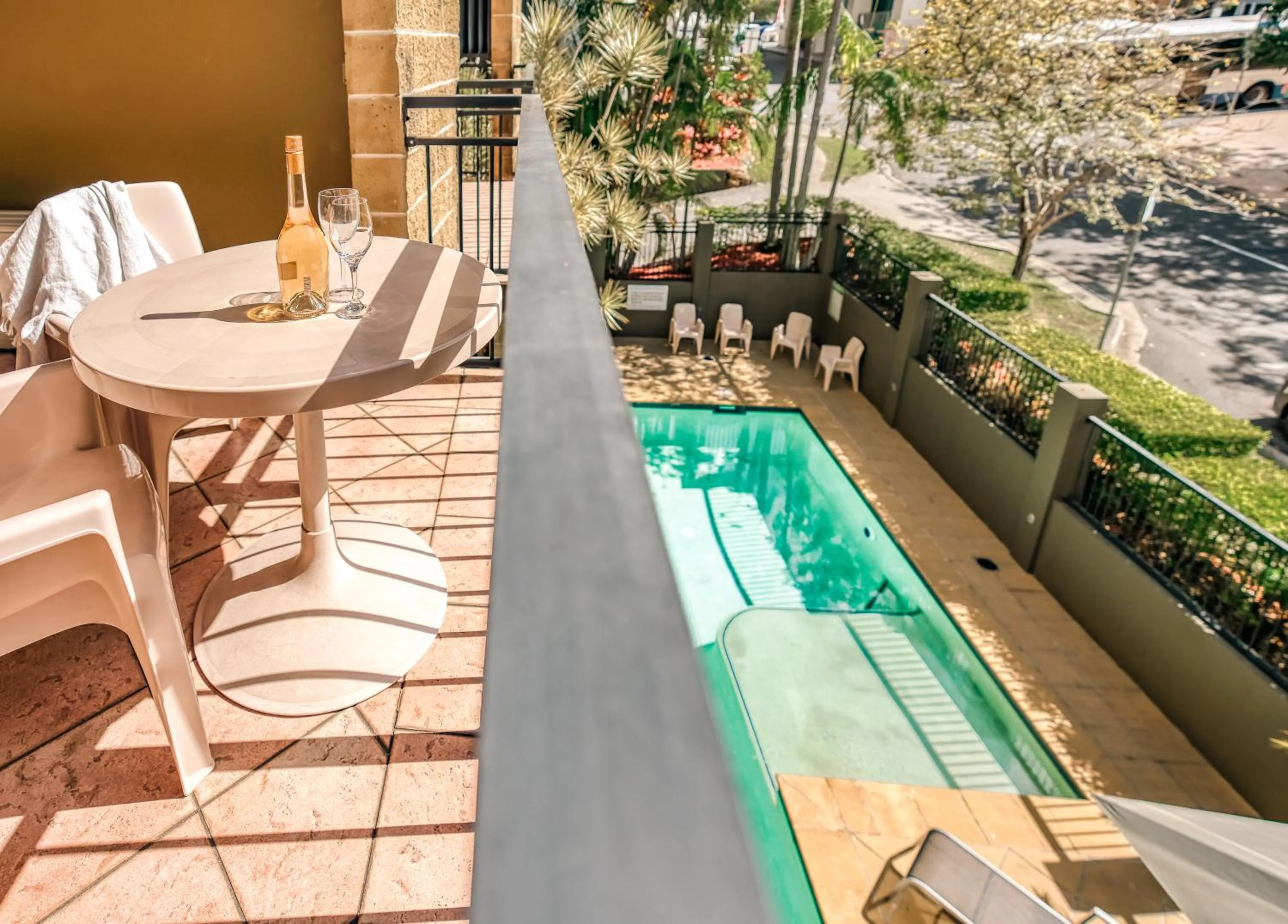 Balcony/Terrace in Il Mondo Boutique Hotel