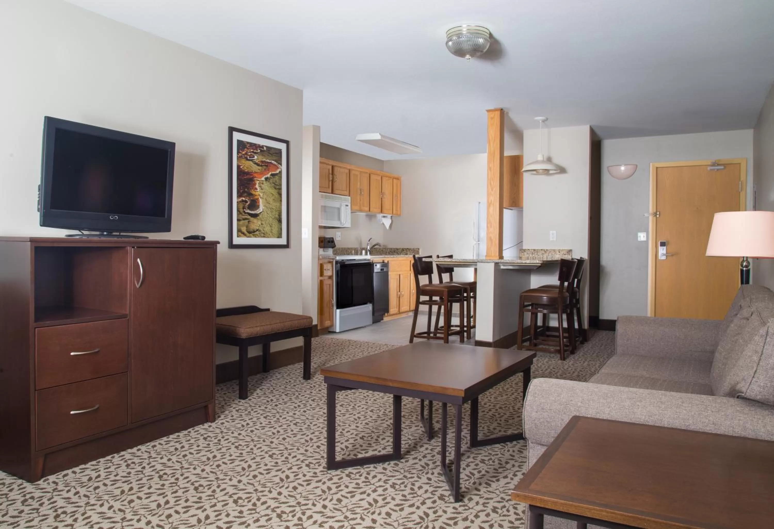 TV and multimedia in Gray Wolf Inn & Suites