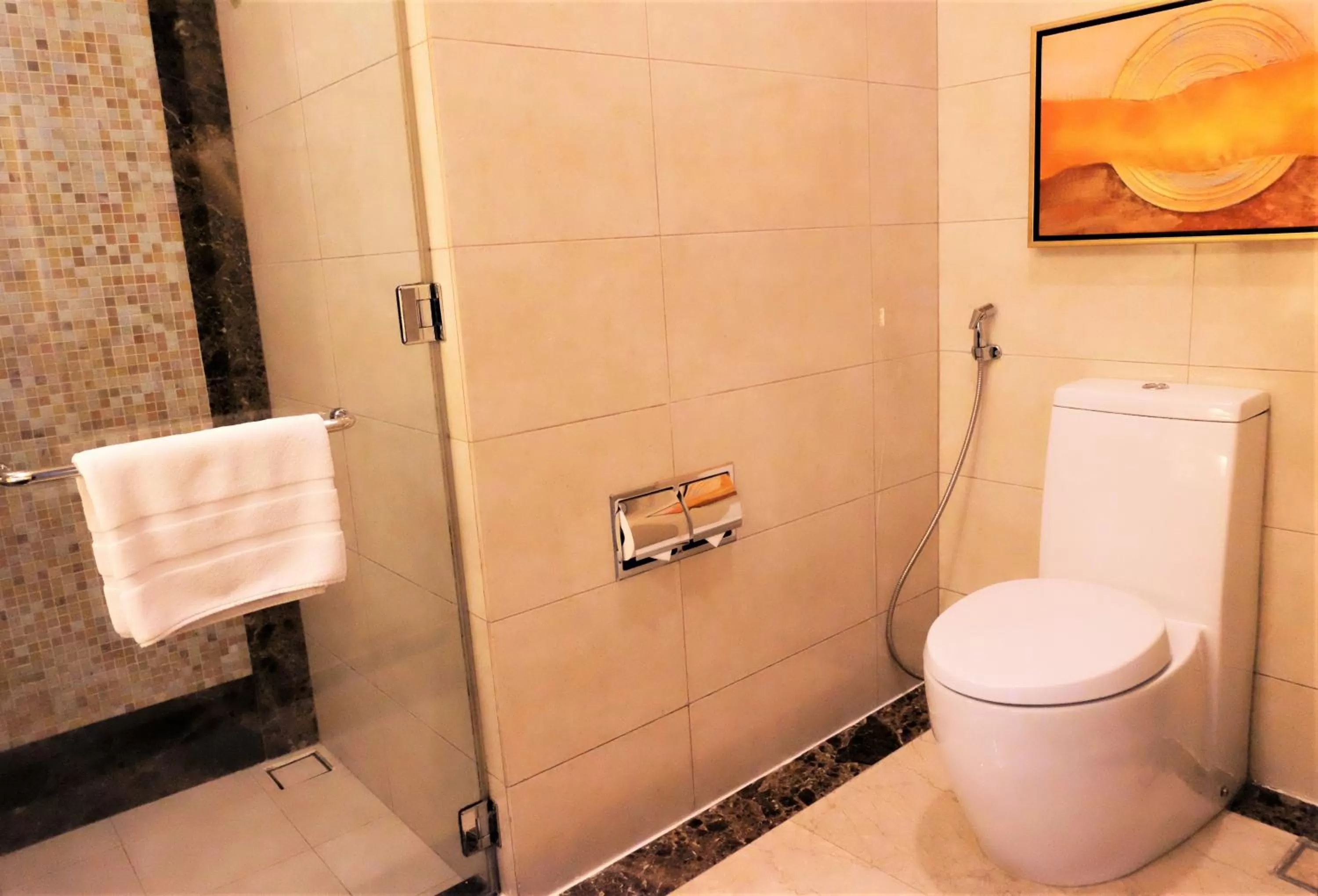 Shower in Joy Nostalg Hotel and Suites Manila Managed by The Ascott Limited