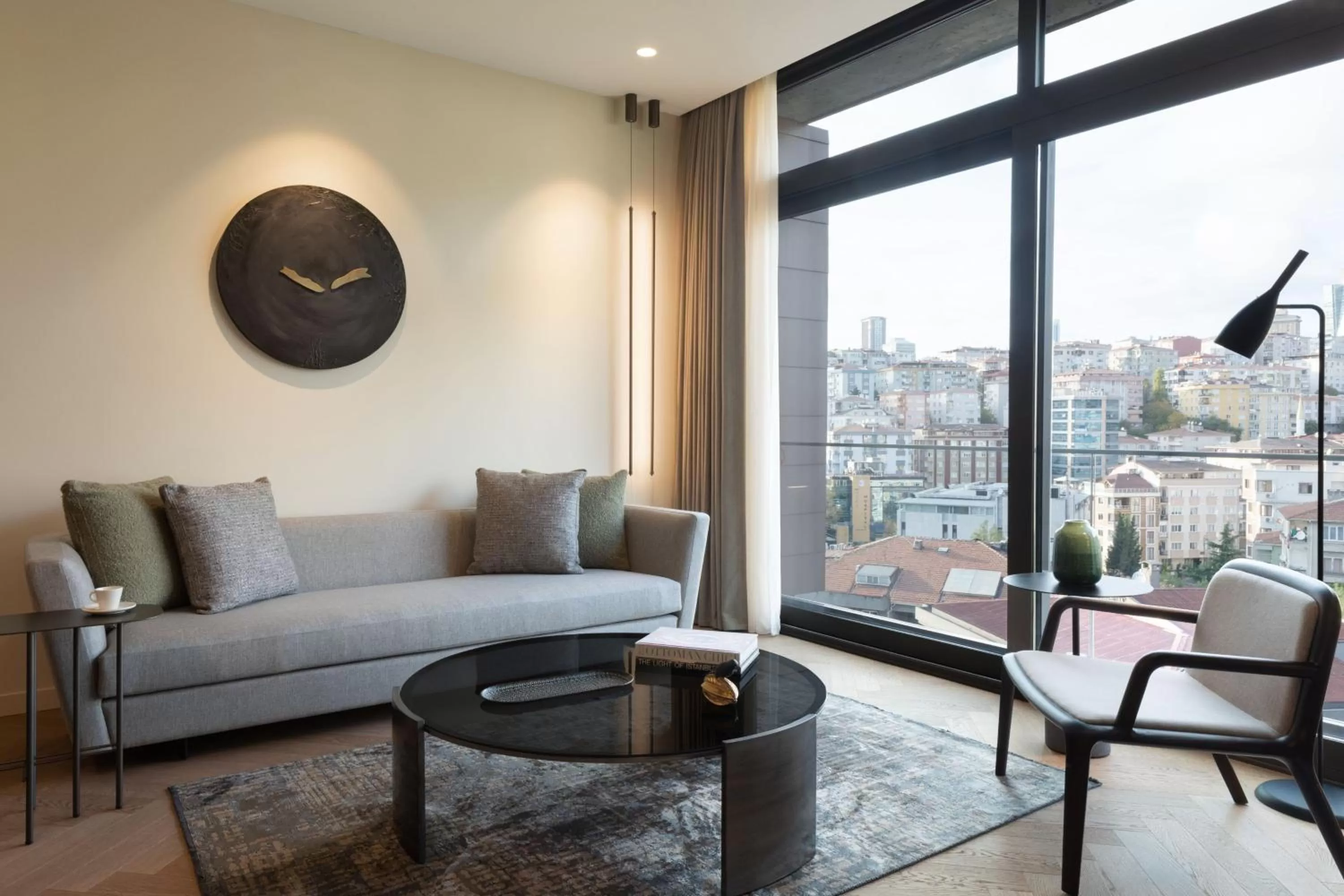 Living room in Marriott Executive Apartments Istanbul Fulya