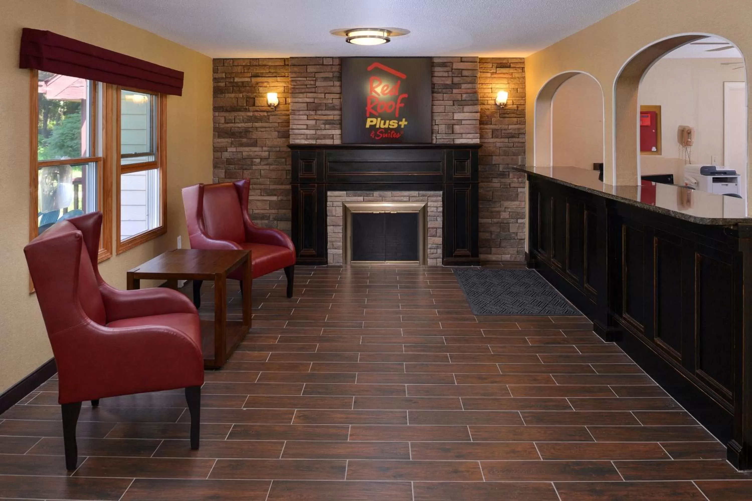 Lobby or reception in Red Roof Inn PLUS+ & Suites Guilford