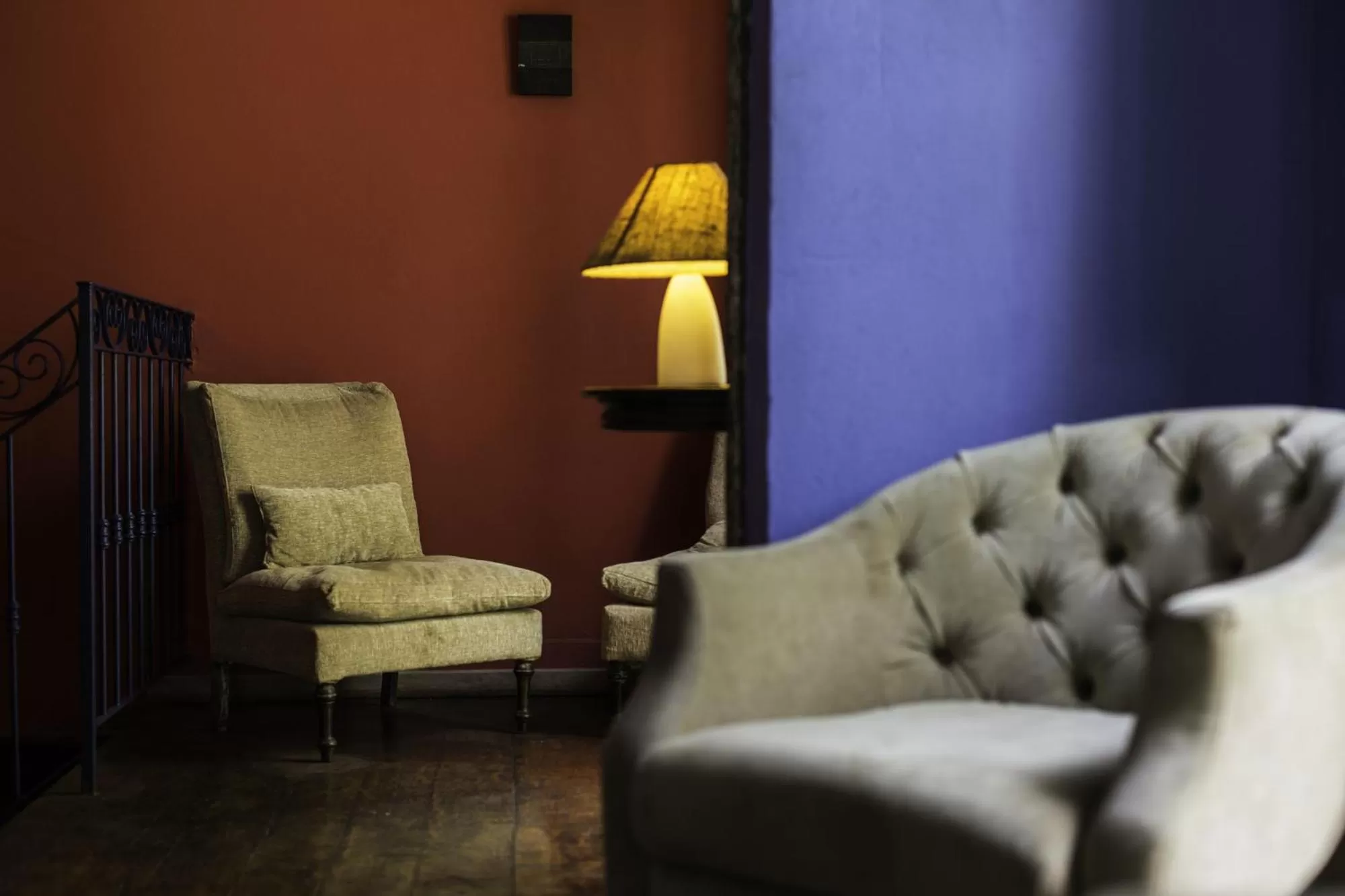 Decorative detail in Bahiacafé Hotel