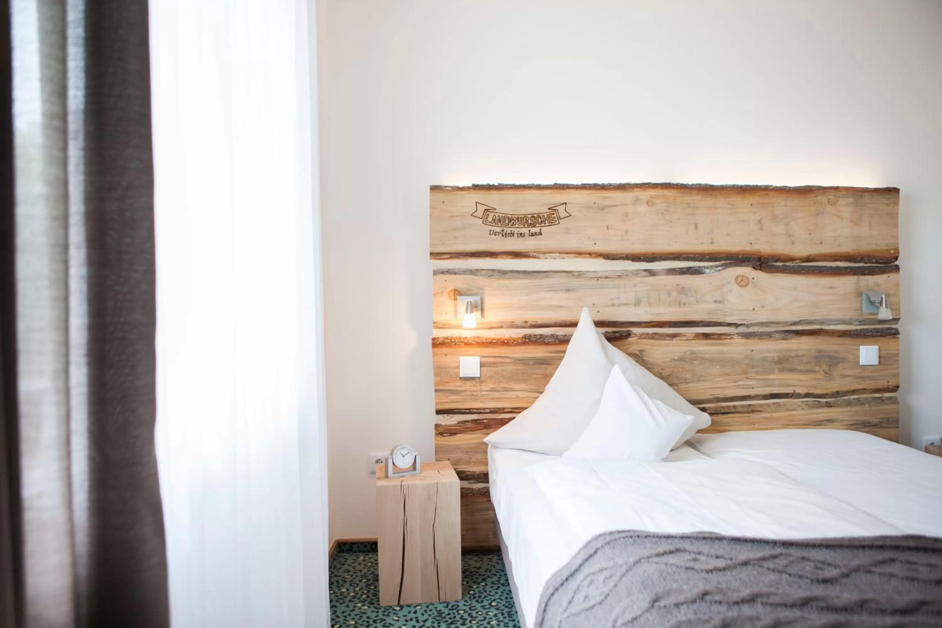 Bed in Buchnas Landhotel Saarschleife