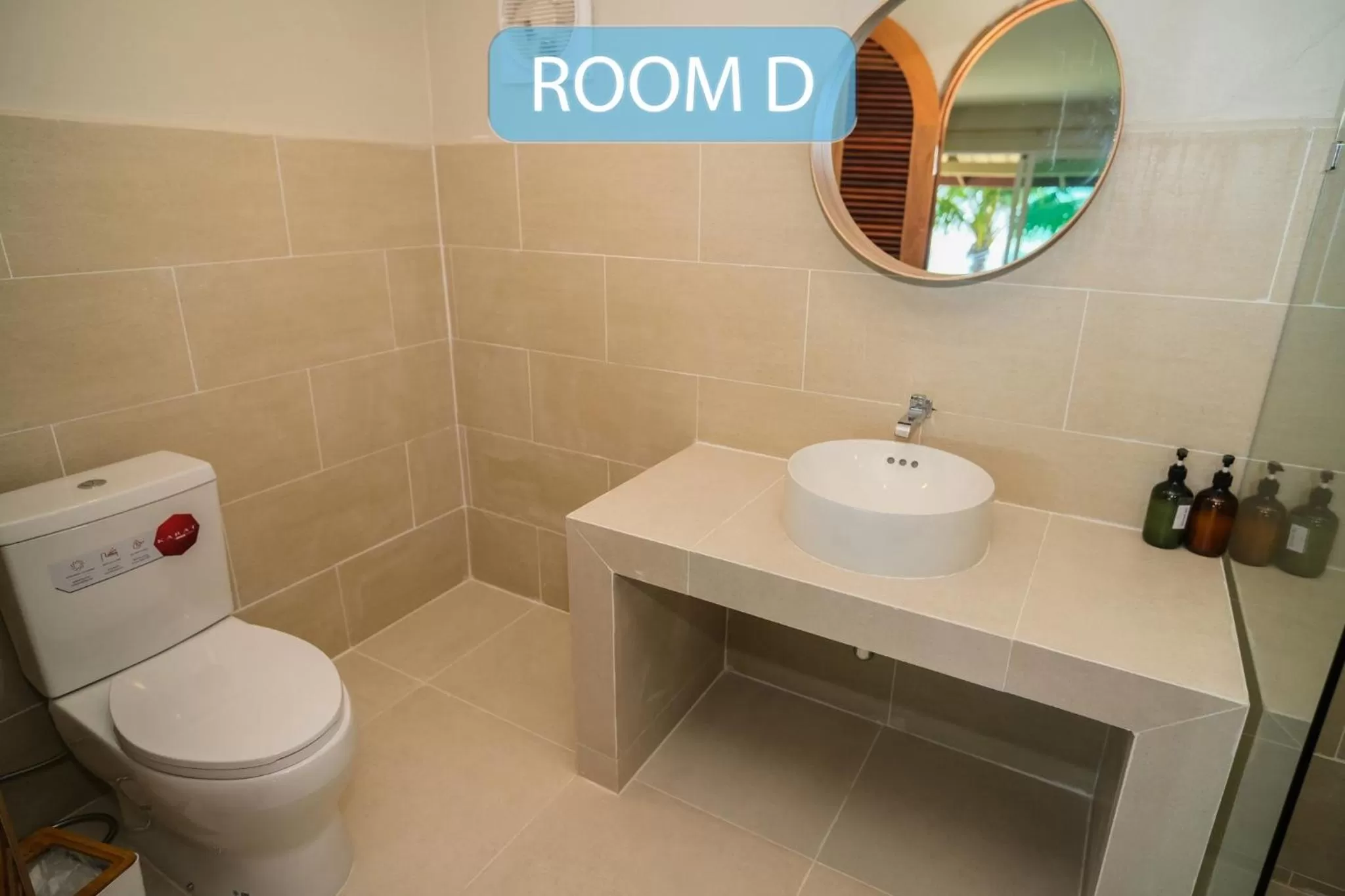 Toilet in Siam Beach Resort Koh Kood