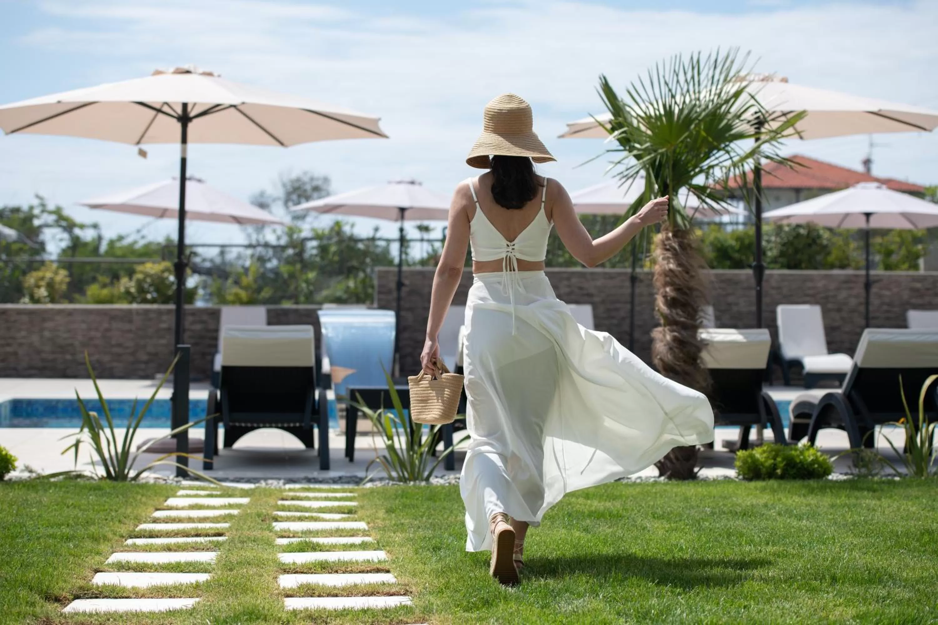 Garden in Villa Sara