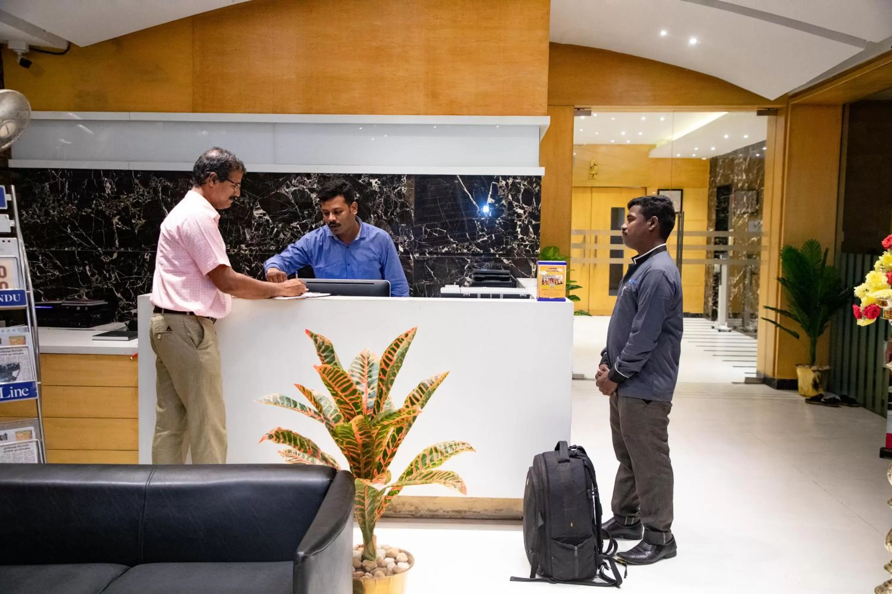 Lobby or reception in Arunaachalaa Resiidency