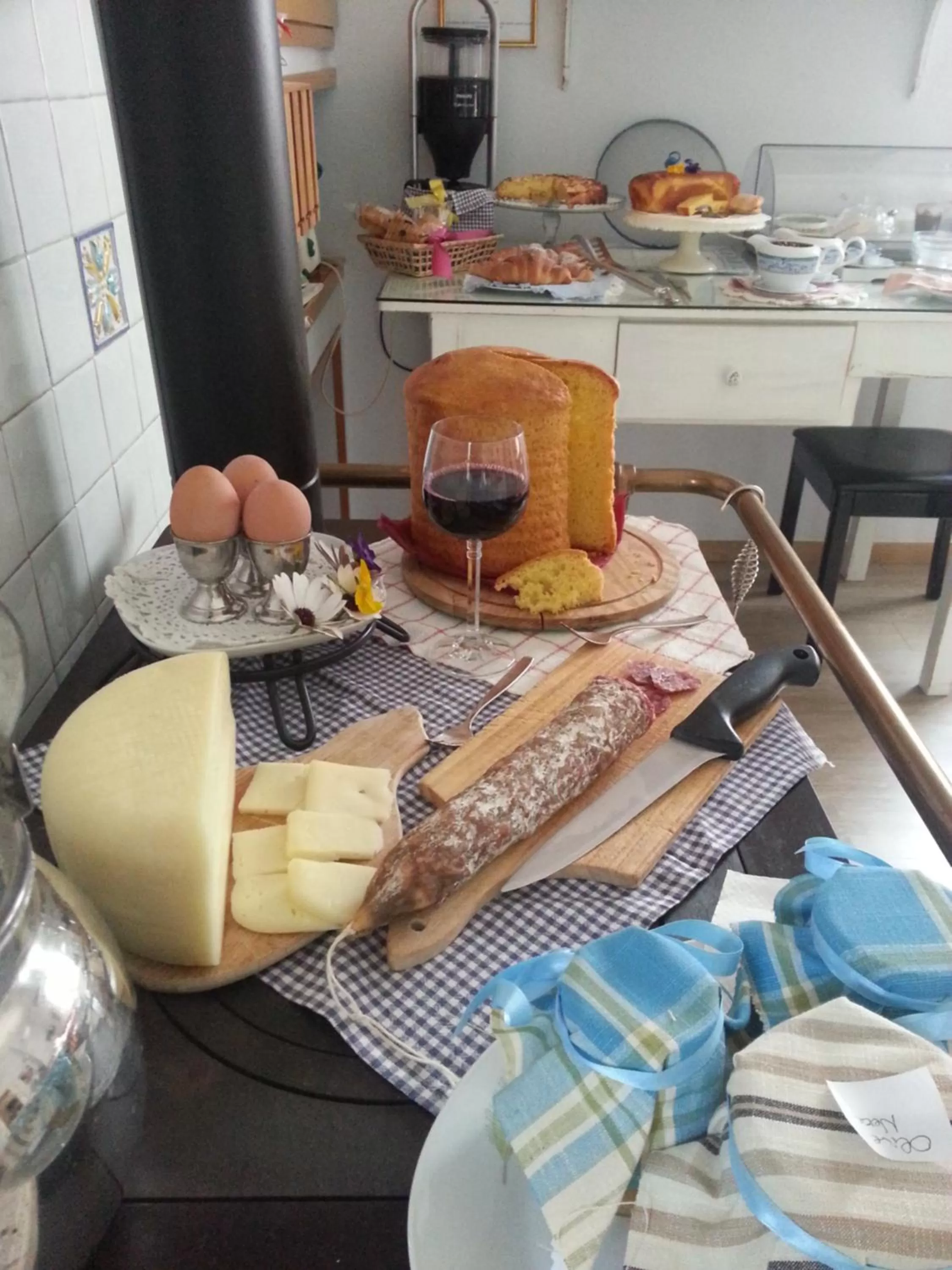 Continental breakfast in Al Villino del Sole