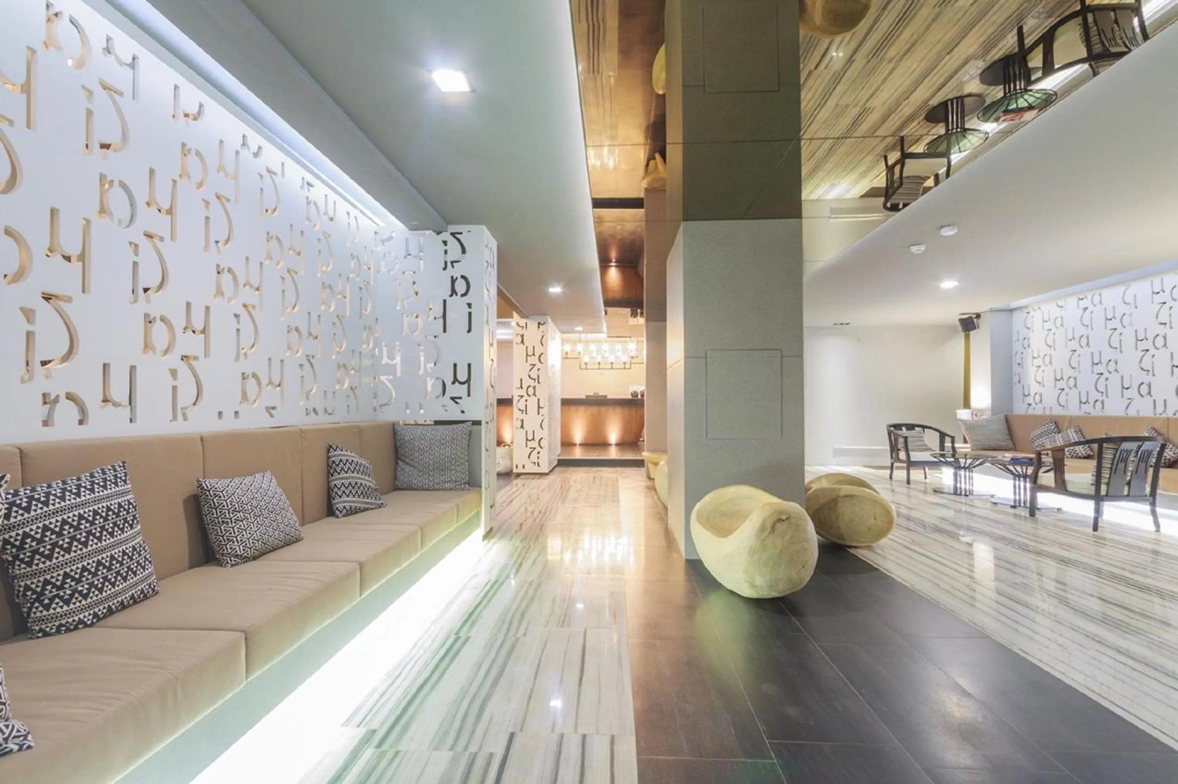 Lobby or reception in Mazi Design Hotel by Kalima