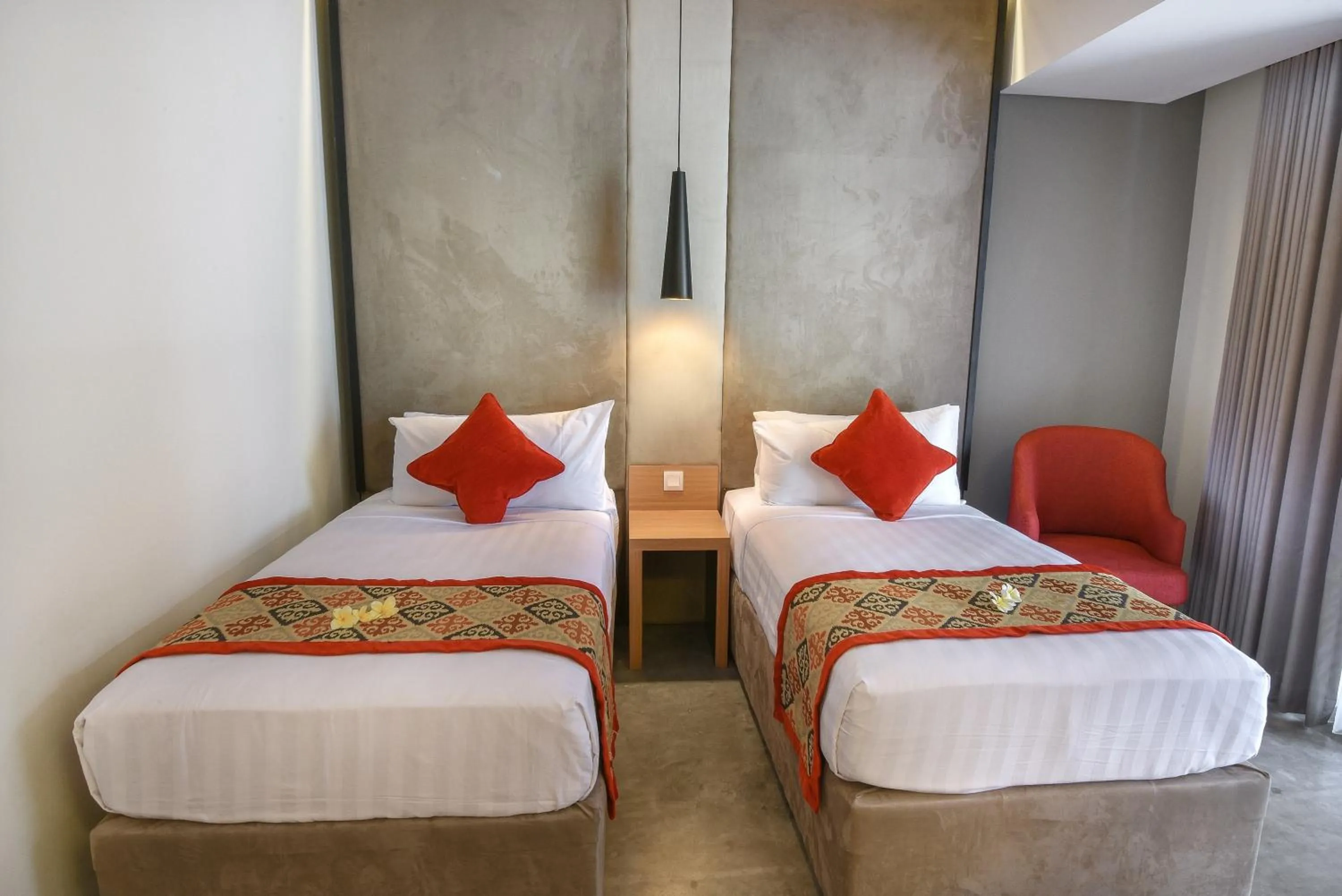 Bedroom, Bed in Villa Puri Ayu