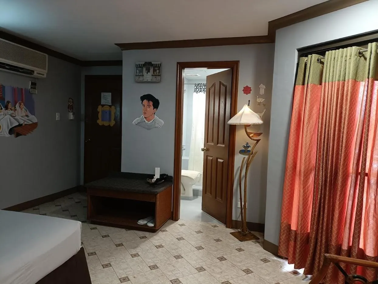 Bed in The Golden Pine Hotel