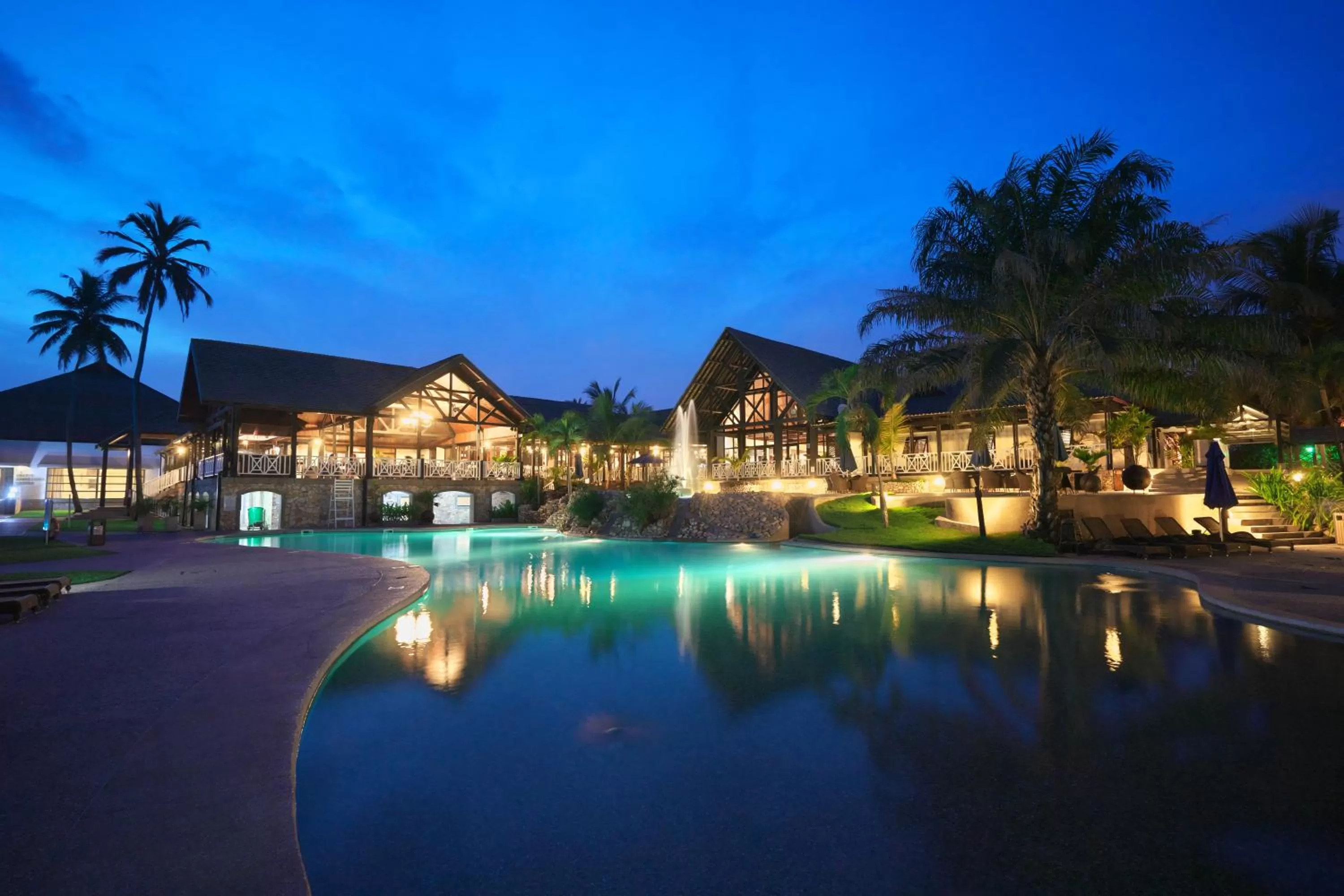 Property building in Labadi Beach Hotel