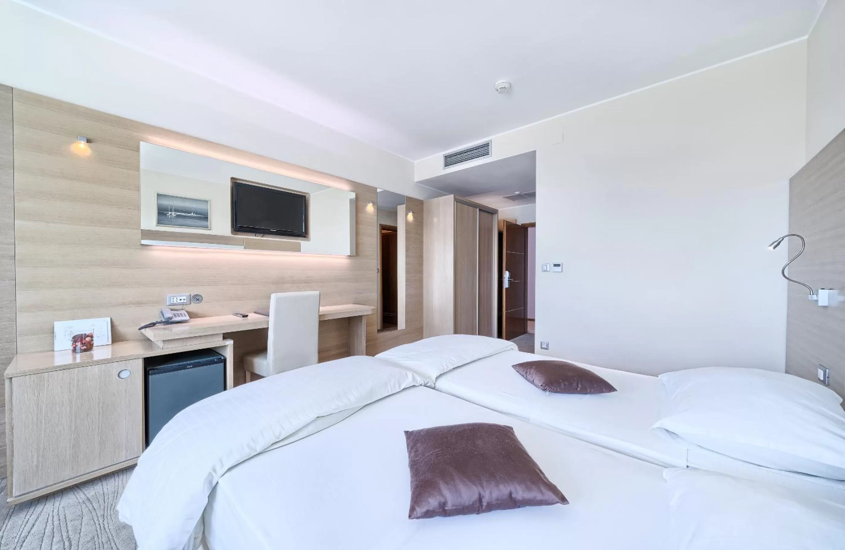 Bed in Hotel Panorama