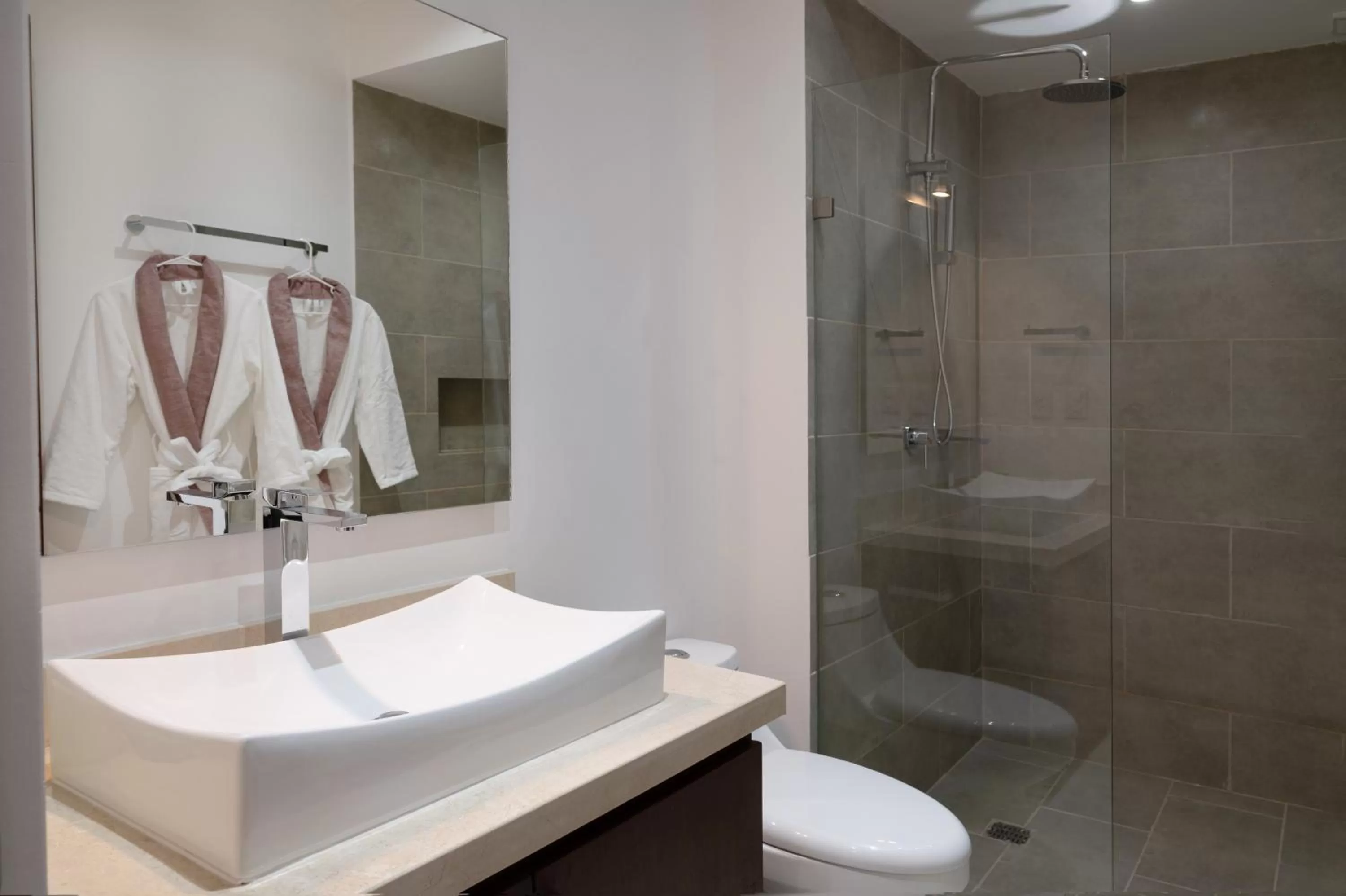 Bathroom in Apartment and Penthouse Blue Luxury Kukulkan Tulum