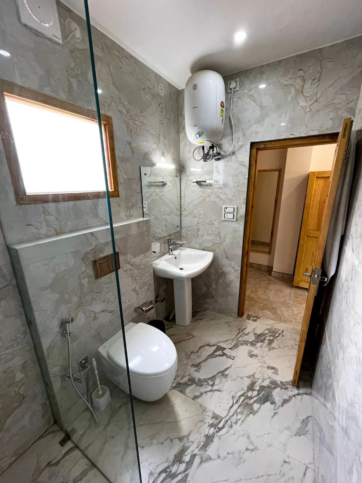 Shower in The Wild Yak