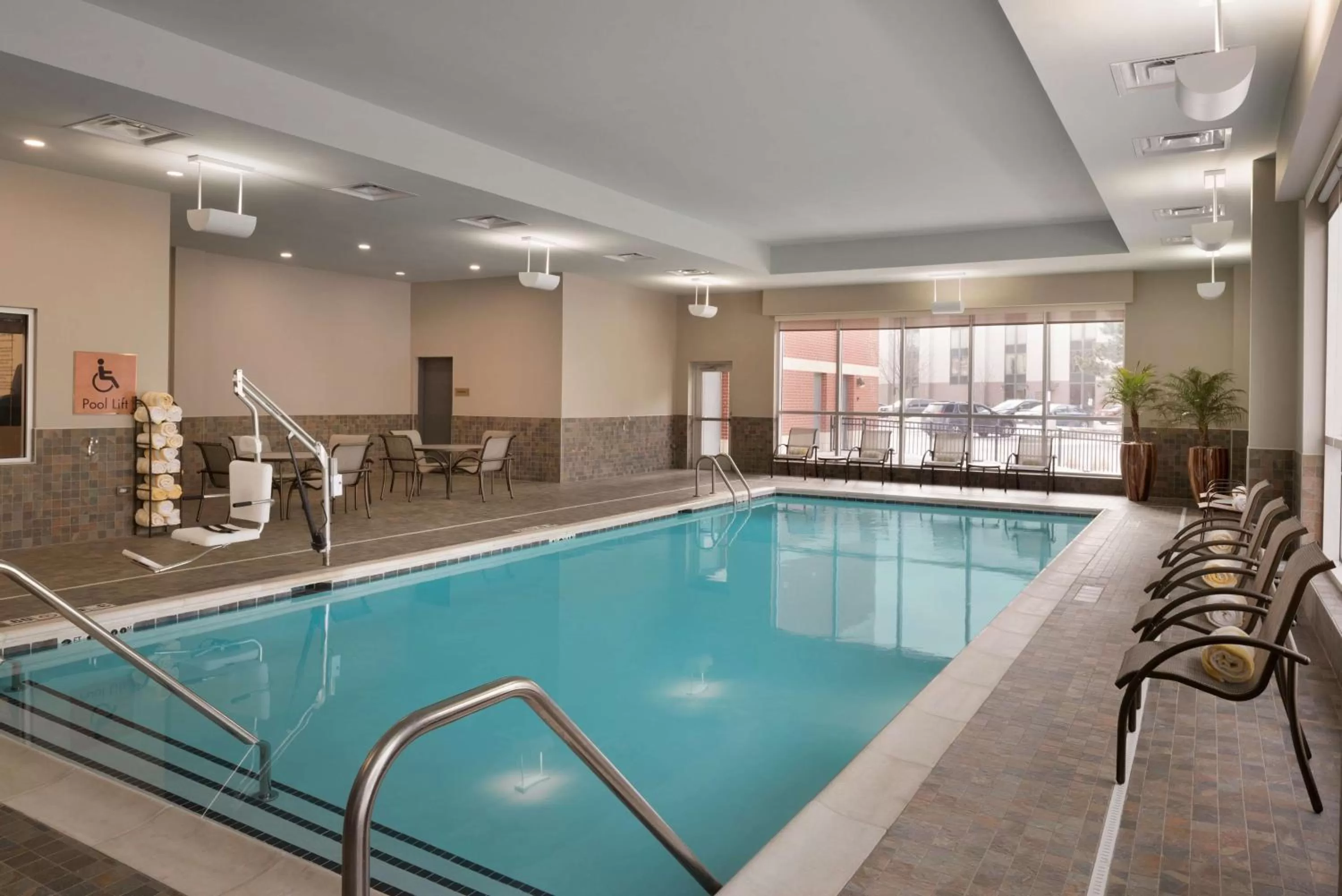 Pool view in Embassy Suites by Hilton Chicago Naperville