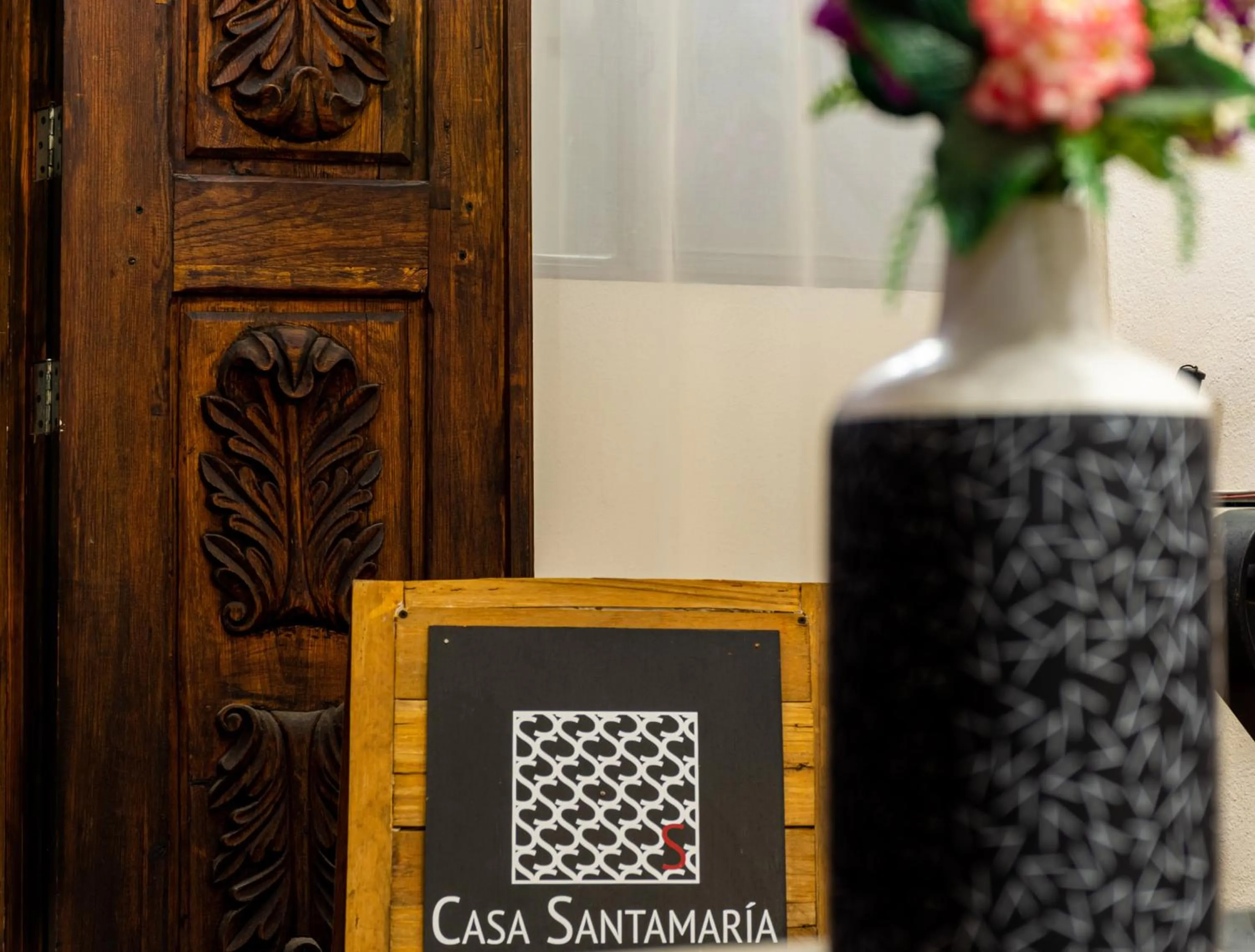 Decorative detail in Hotel Casa Santamaría