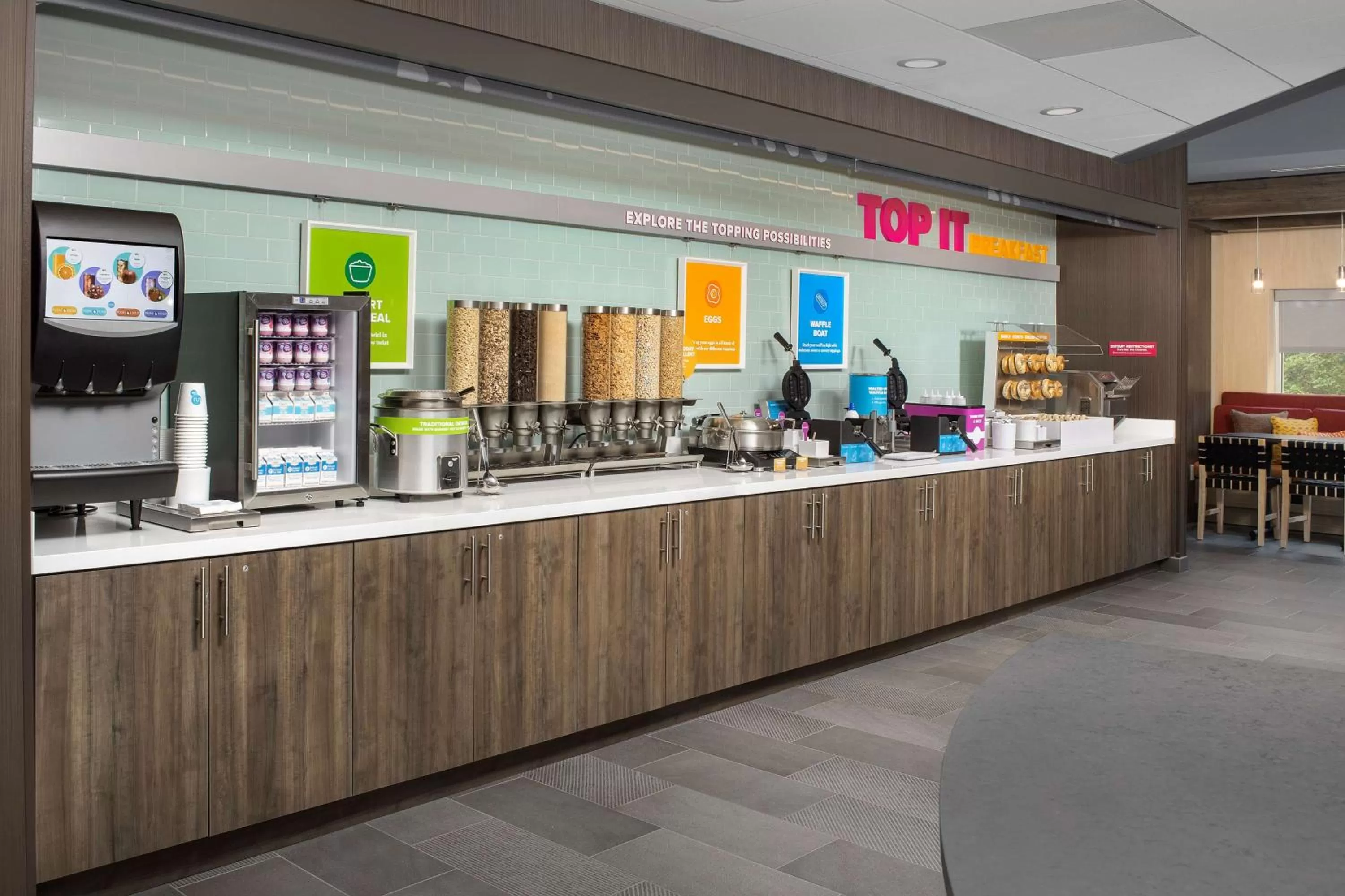 Breakfast in Tru By Hilton Charlotte Airport Lake Pointe