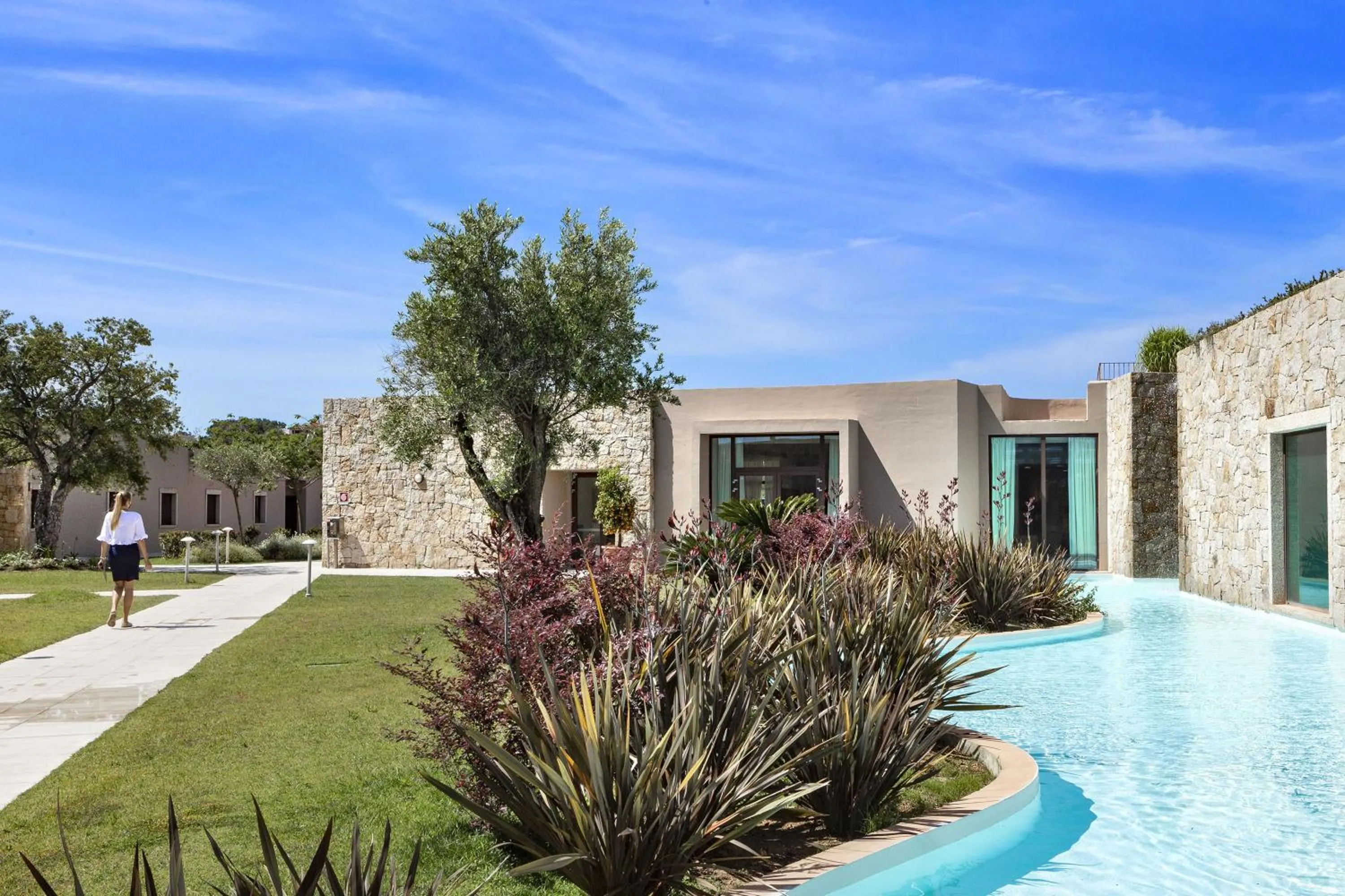 Property building in Baglioni Resort Sardinia - The Leading Hotels of the World