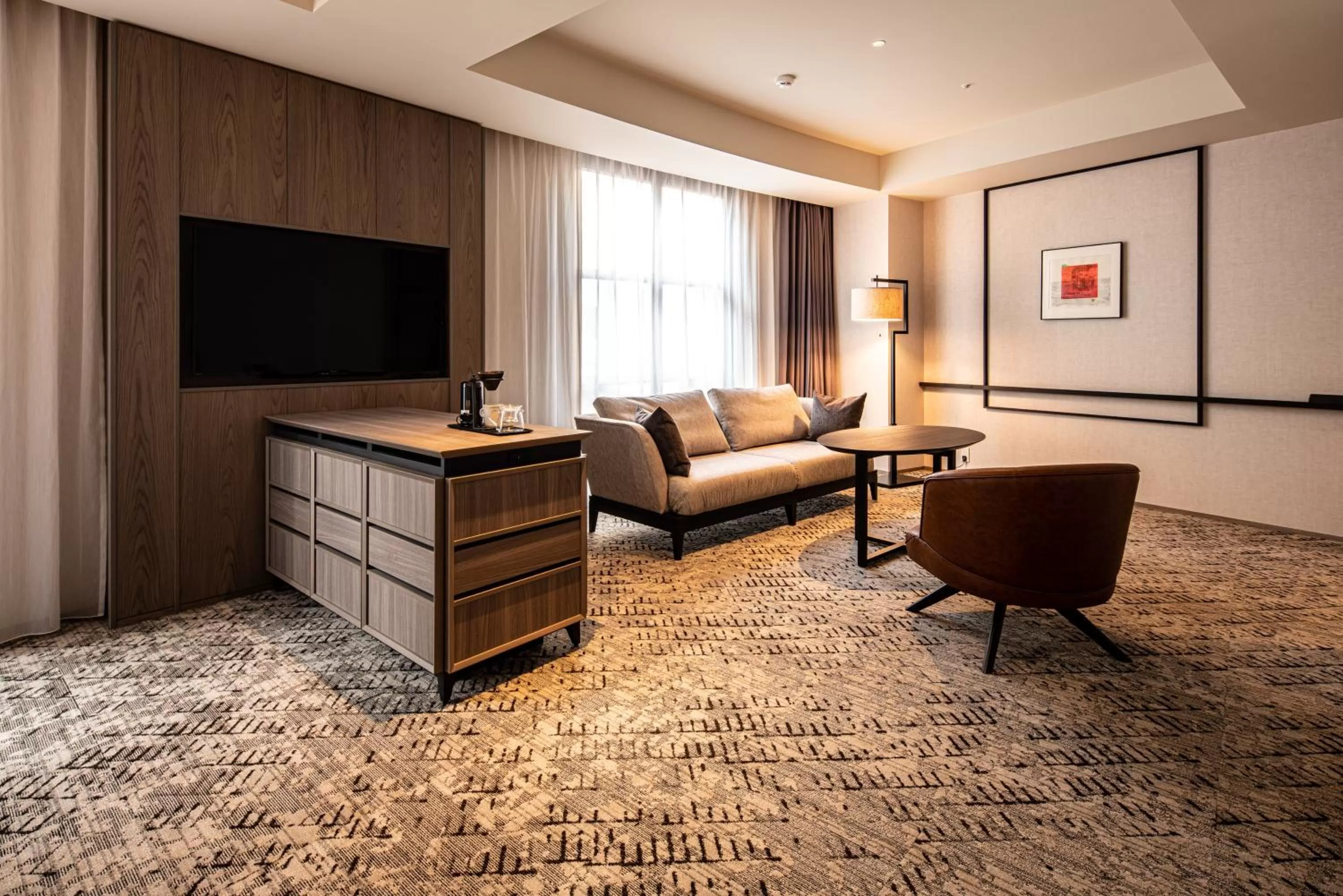 Living room in THE BASICS FUKUOKA