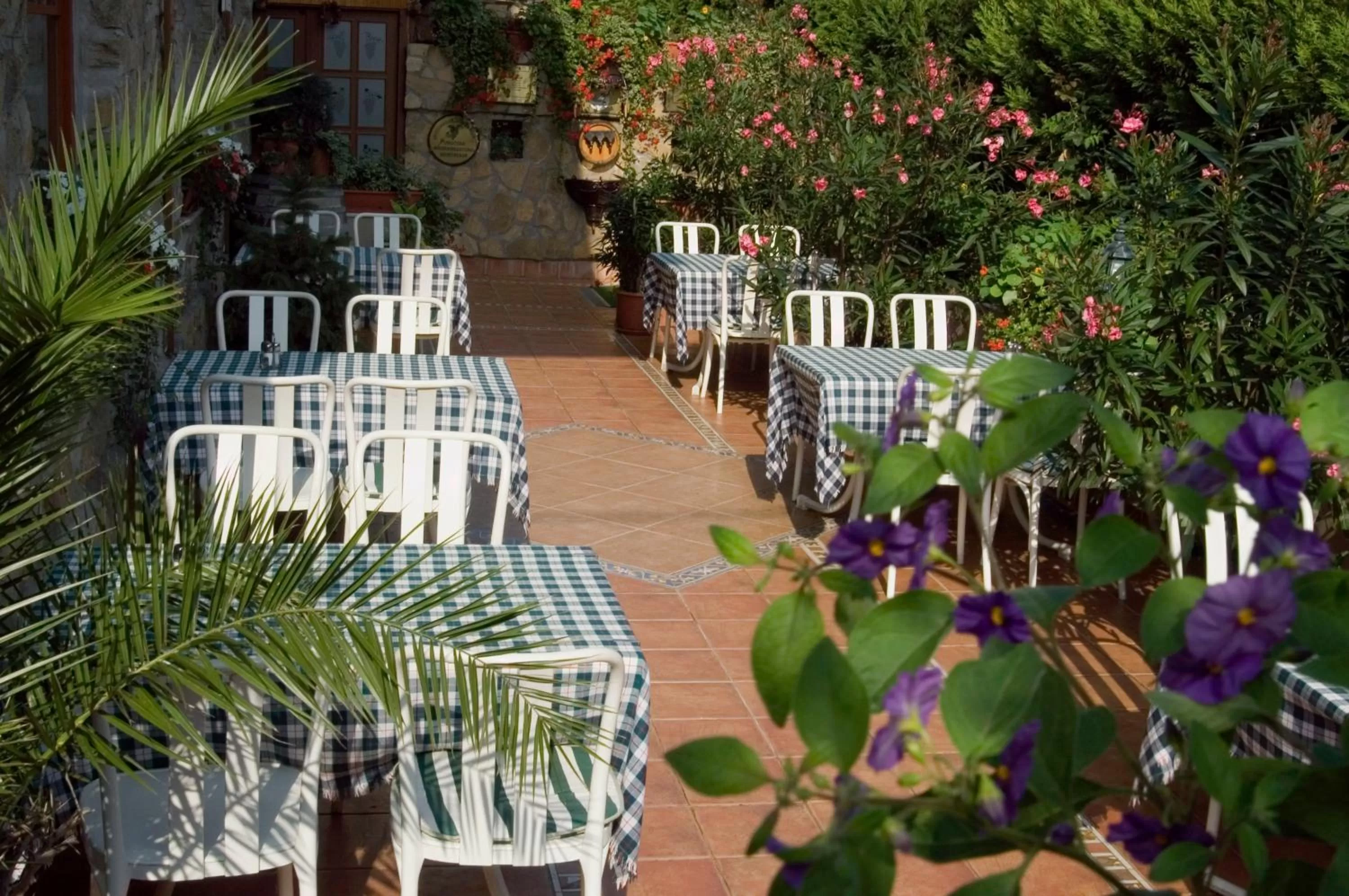 Patio in Vadászkürt Panzió