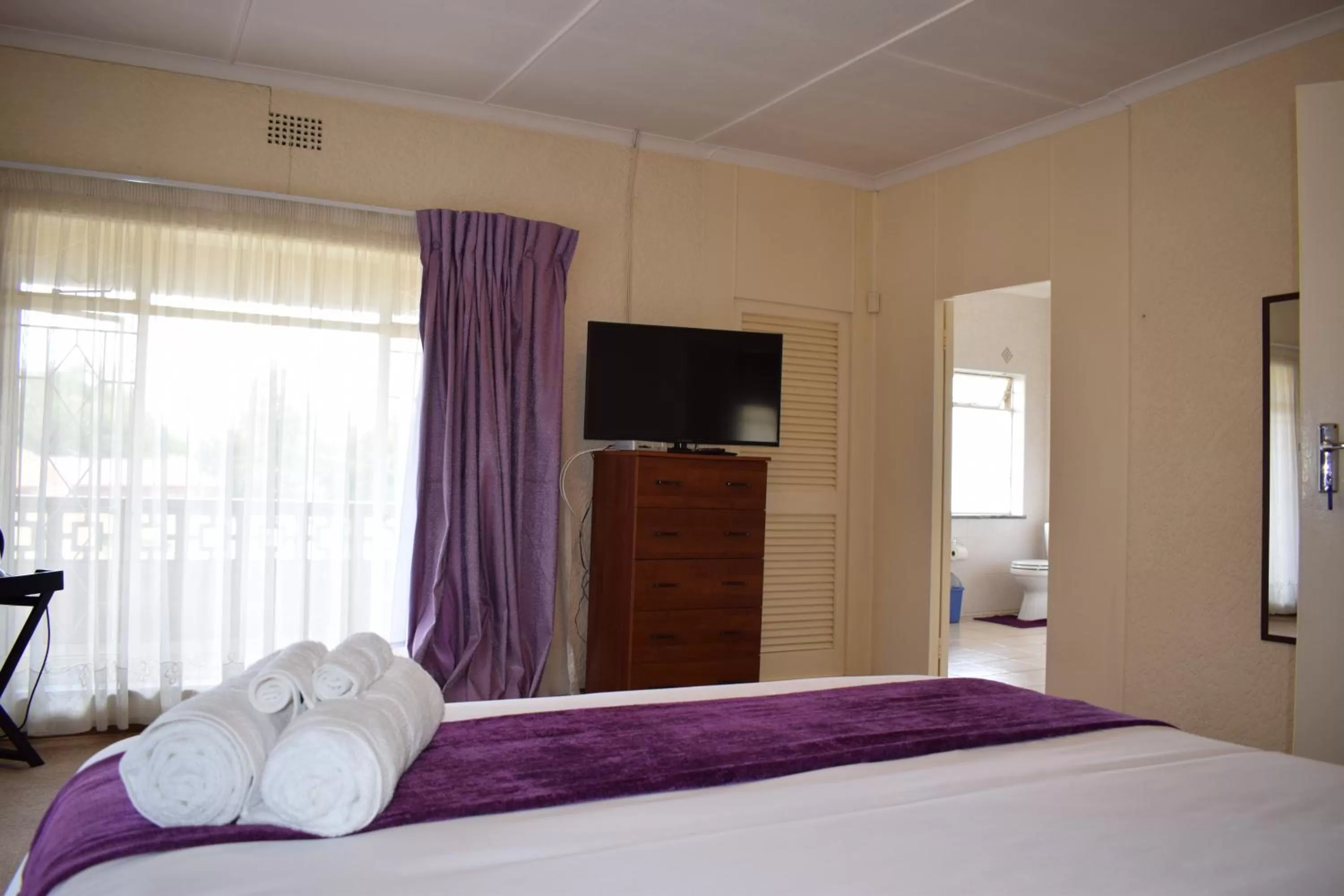 Bed in Moye Guest House