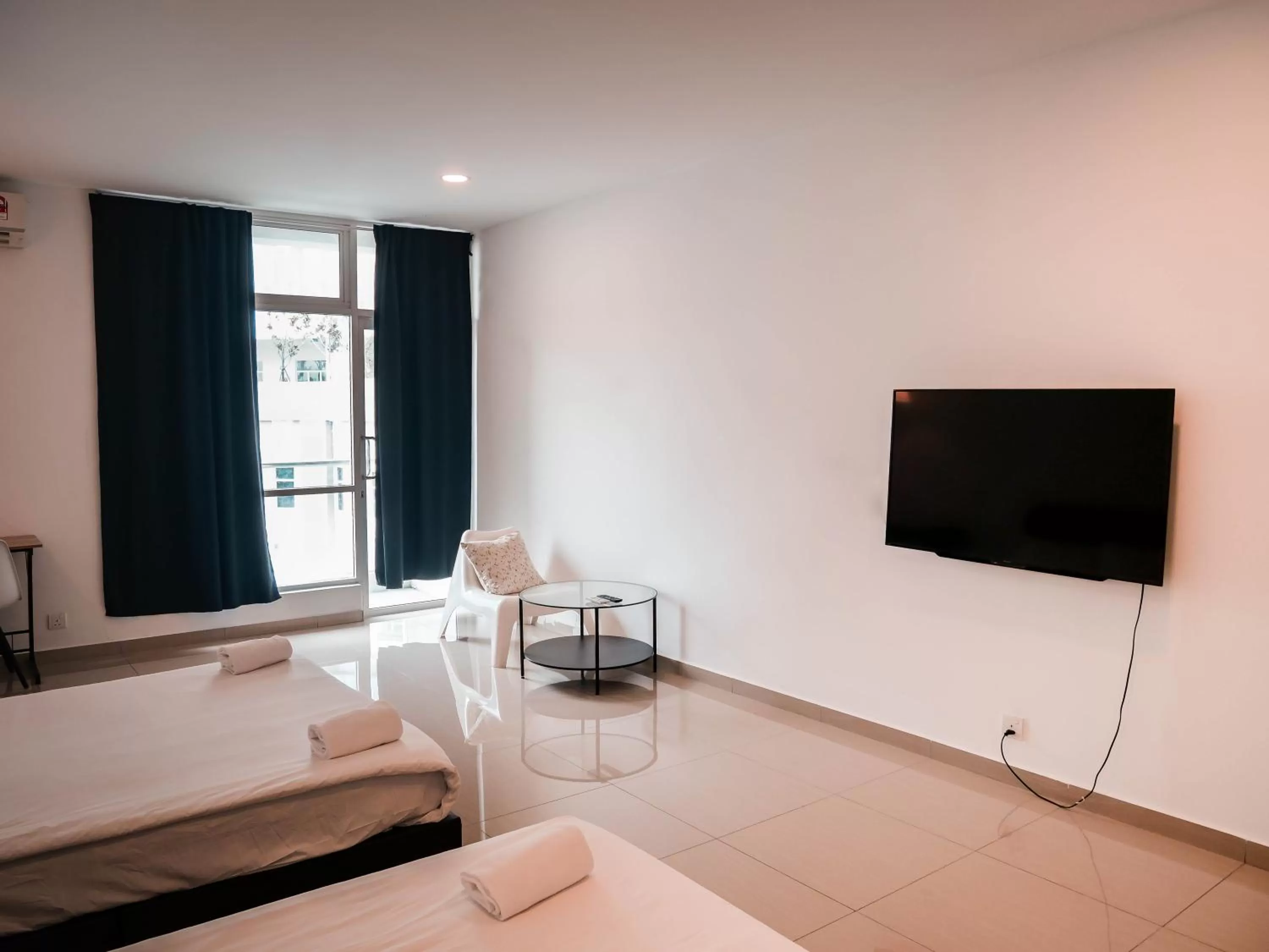 Bed in Bangi Perdana Hotel