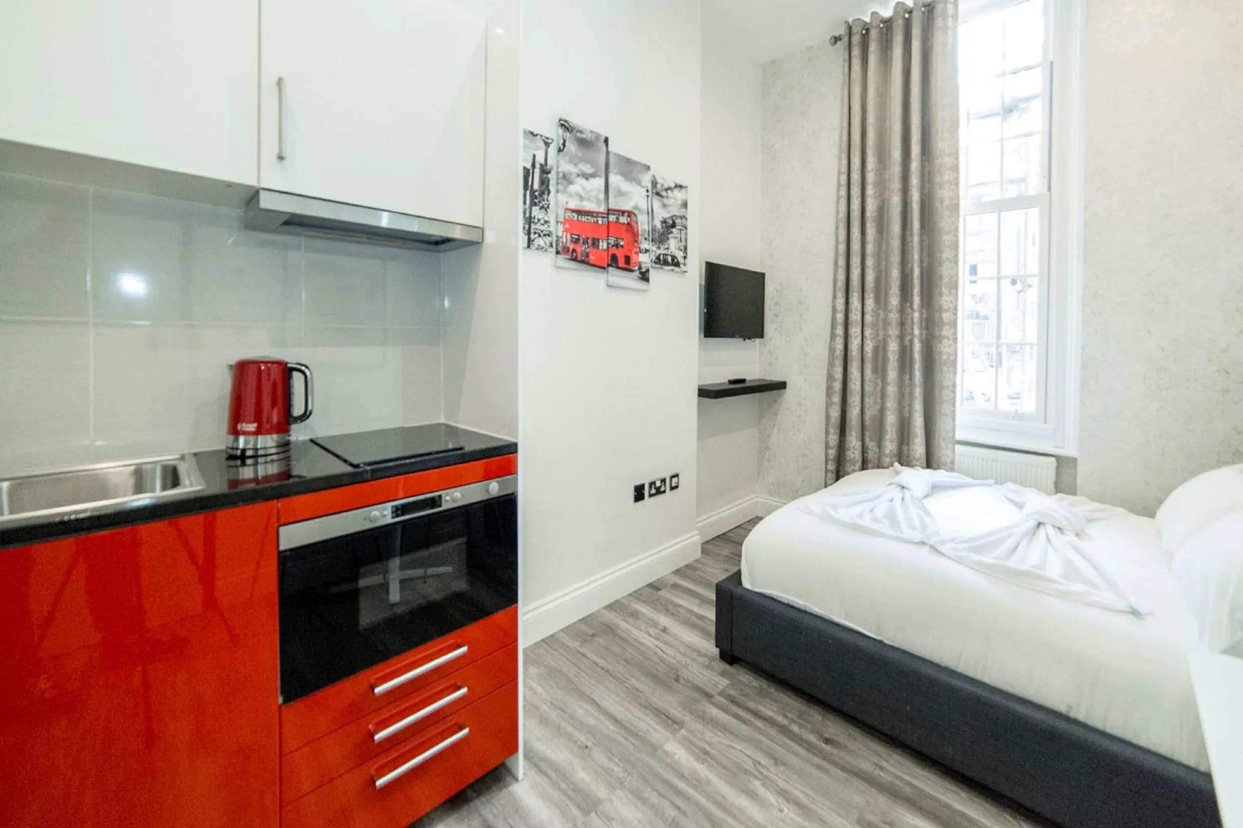 Bed in Imperial Court Suites