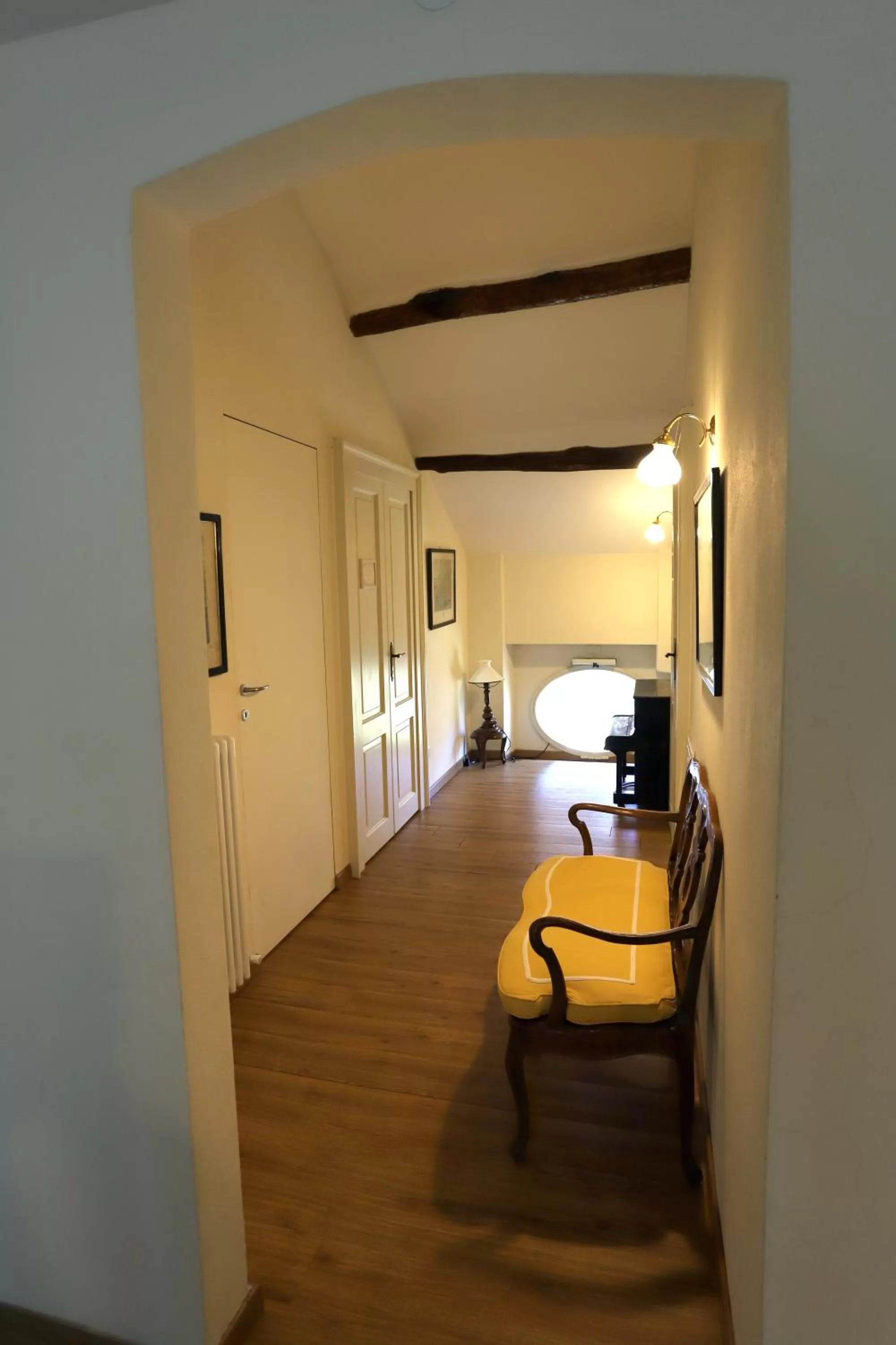 hair dresser, Bed in La Villa del Lago